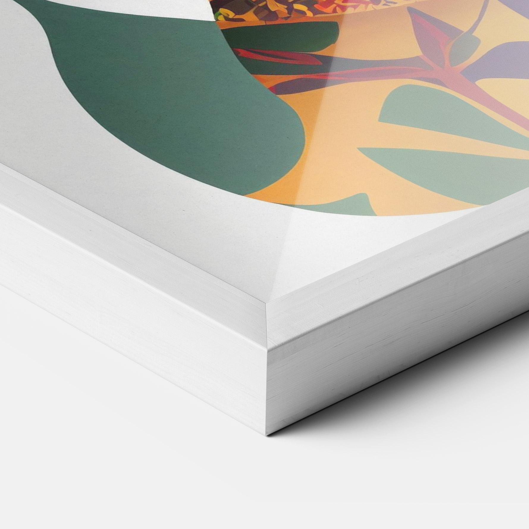 Poster Înrămat Colorful African mockup 3