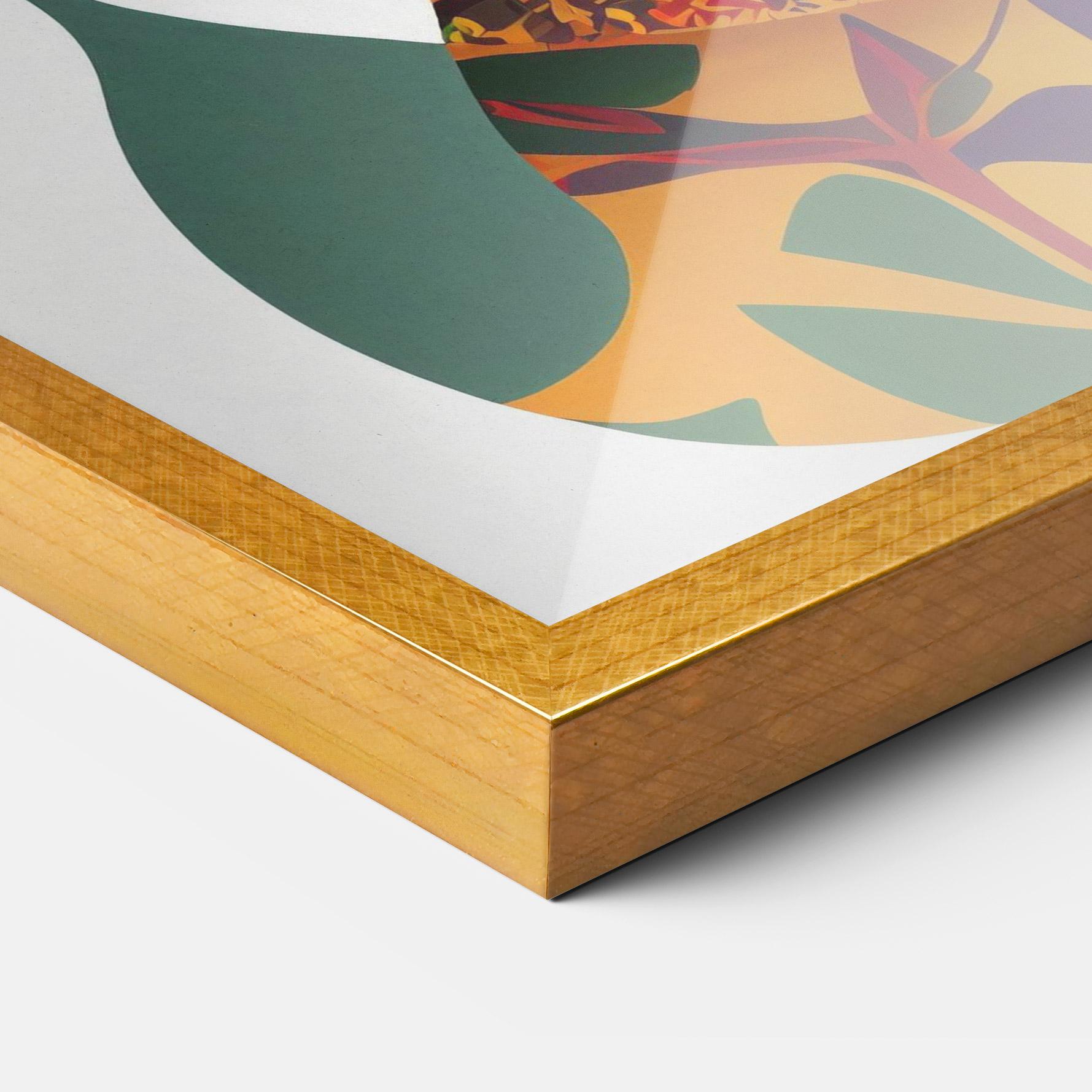 Poster Înrămat Colorful African mockup 3