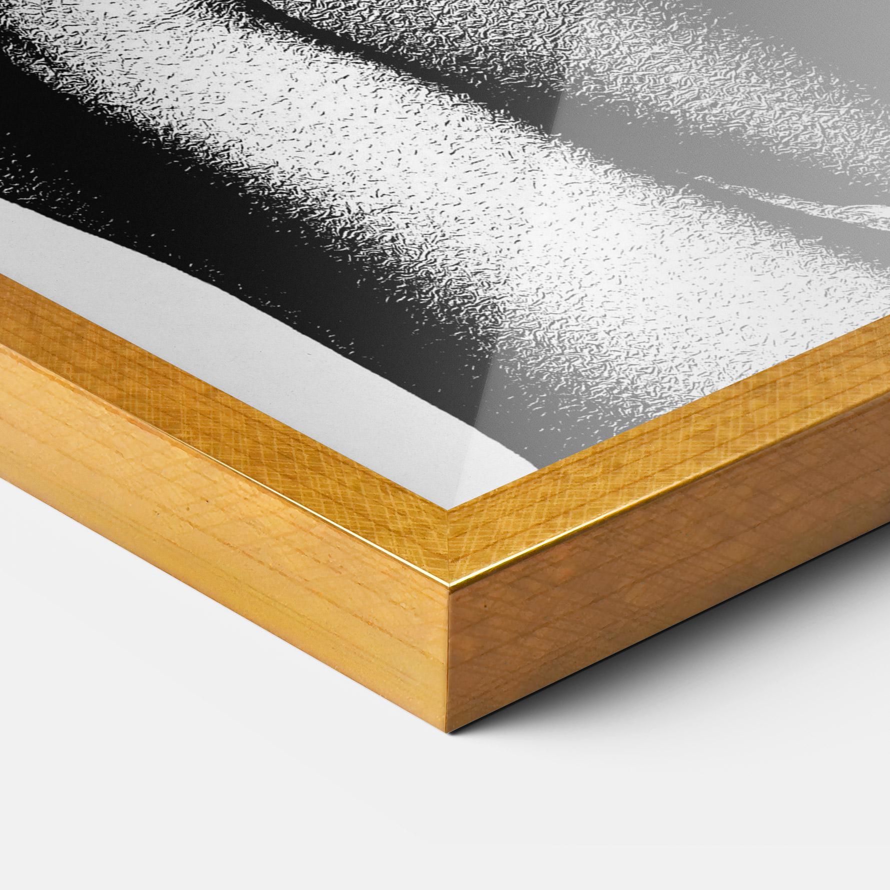 Poster Înrămat Flower African Woman mockup 3