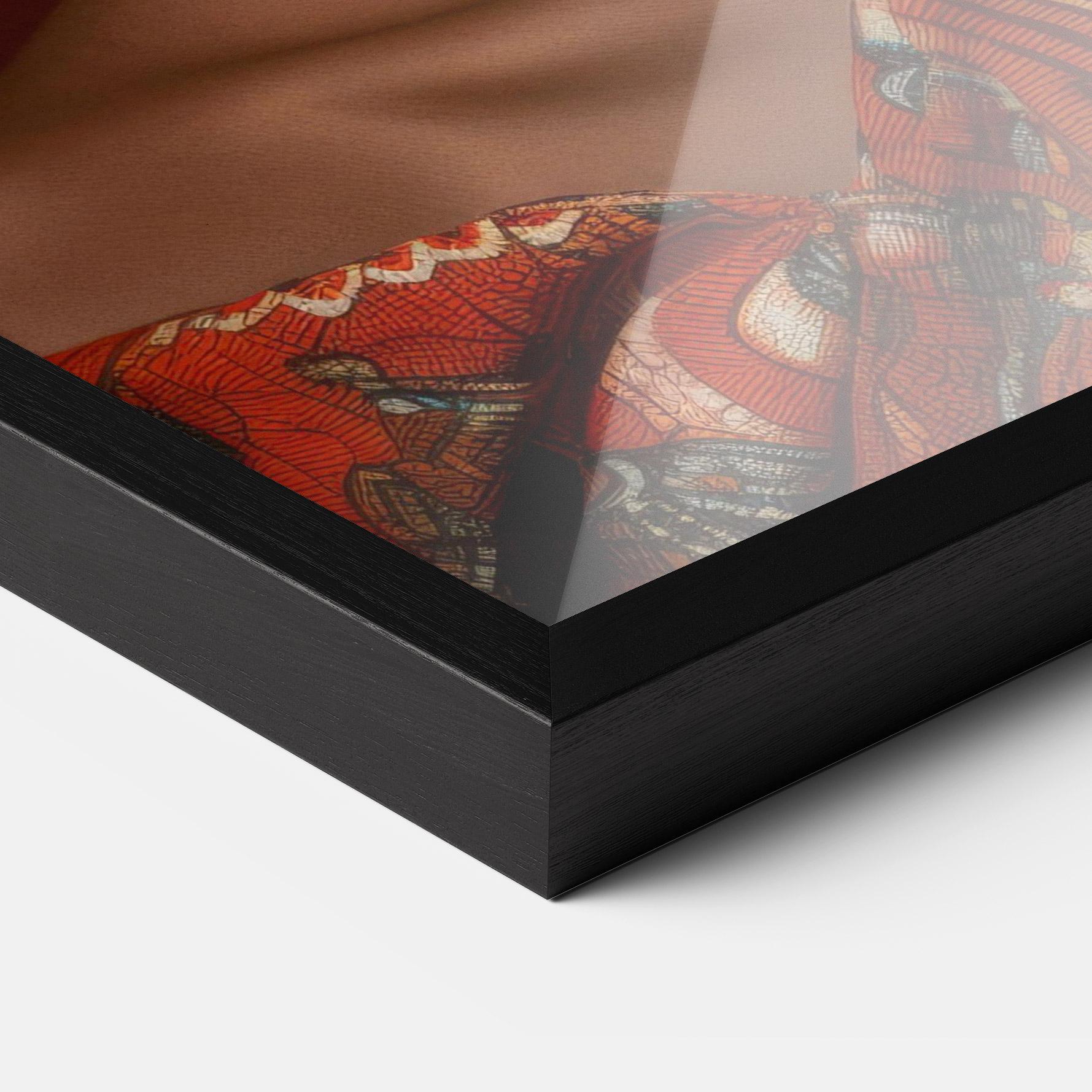 Poster Înrămat African Black Eyeliner mockup 3