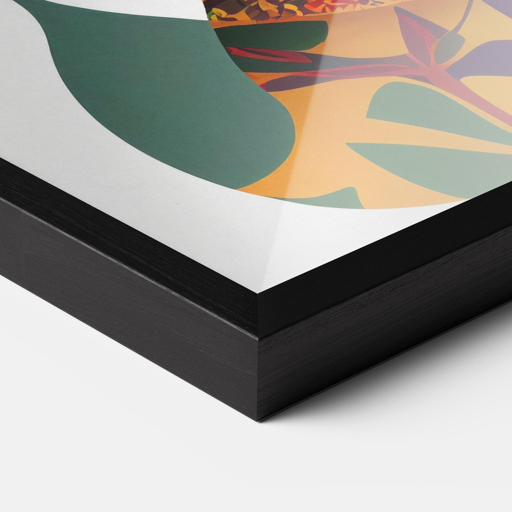 Poster Înrămat Colorful African mockup 3