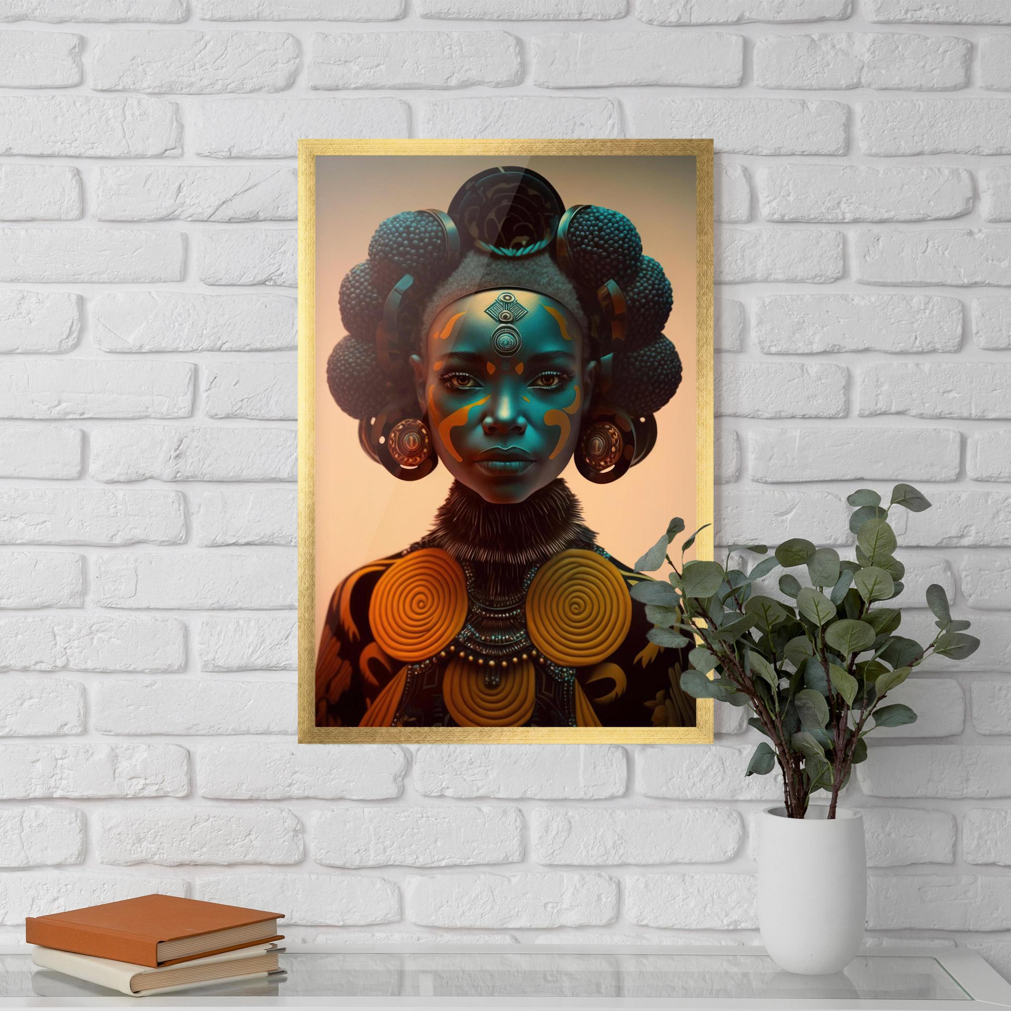 Poster Înrămat Extravagant Clothing mockup 5