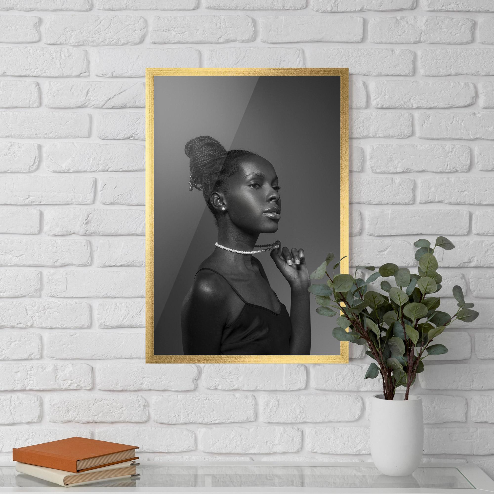 Poster Înrămat Hollywood Glamour Style mockup 5