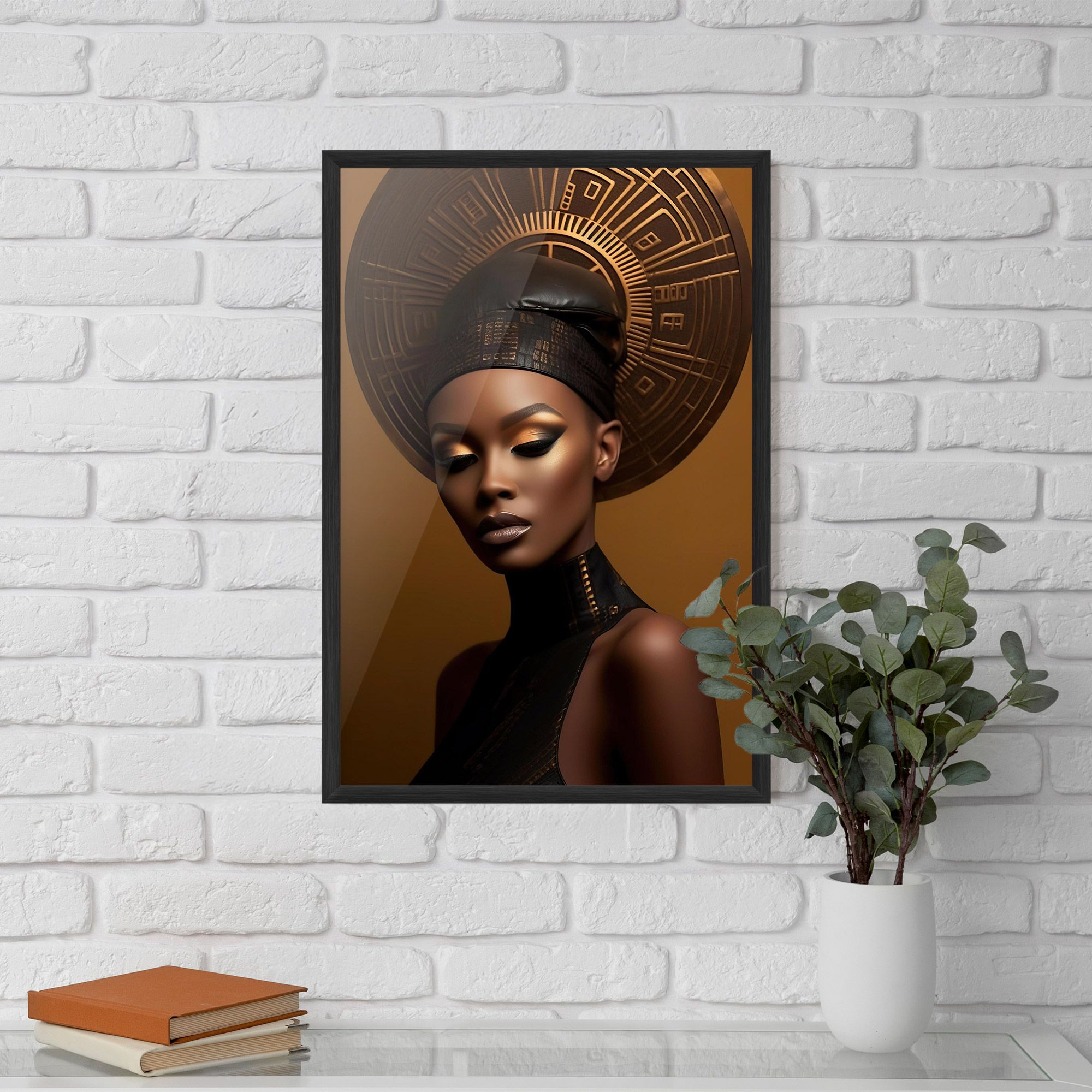 African Abstract Art mockup 5