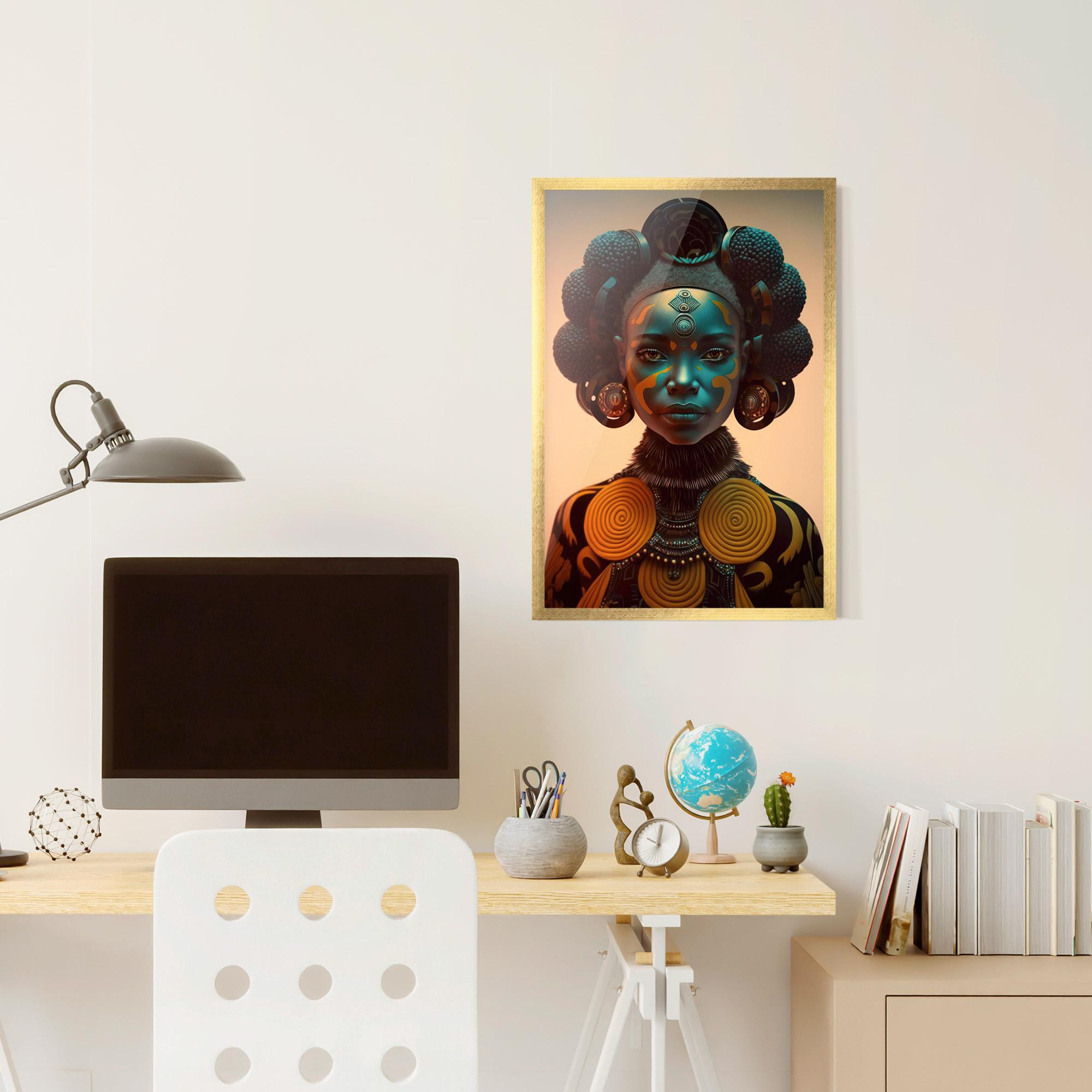 Poster Înrămat Extravagant Clothing mockup 6