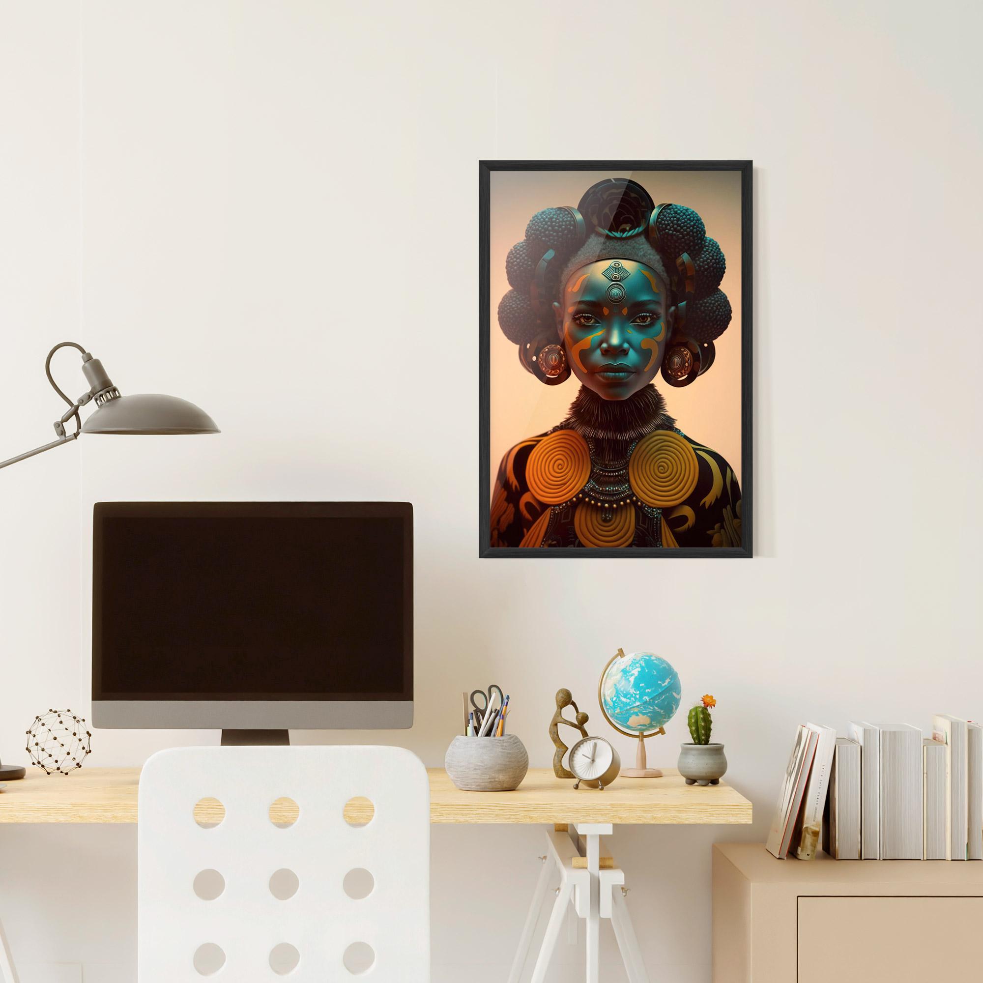 Poster Înrămat Extravagant Clothing mockup 6