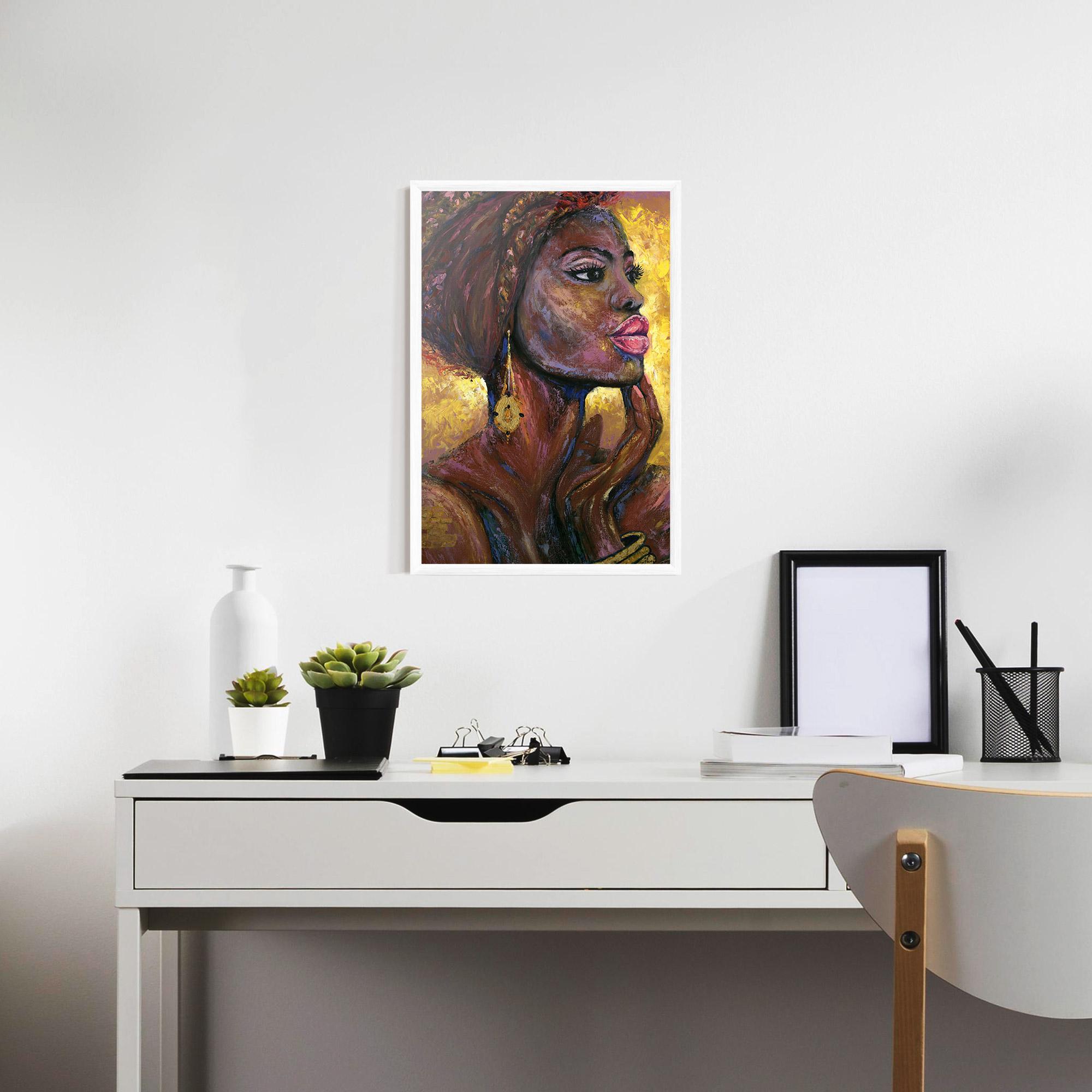 Poster Înrămat African Women mockup 7