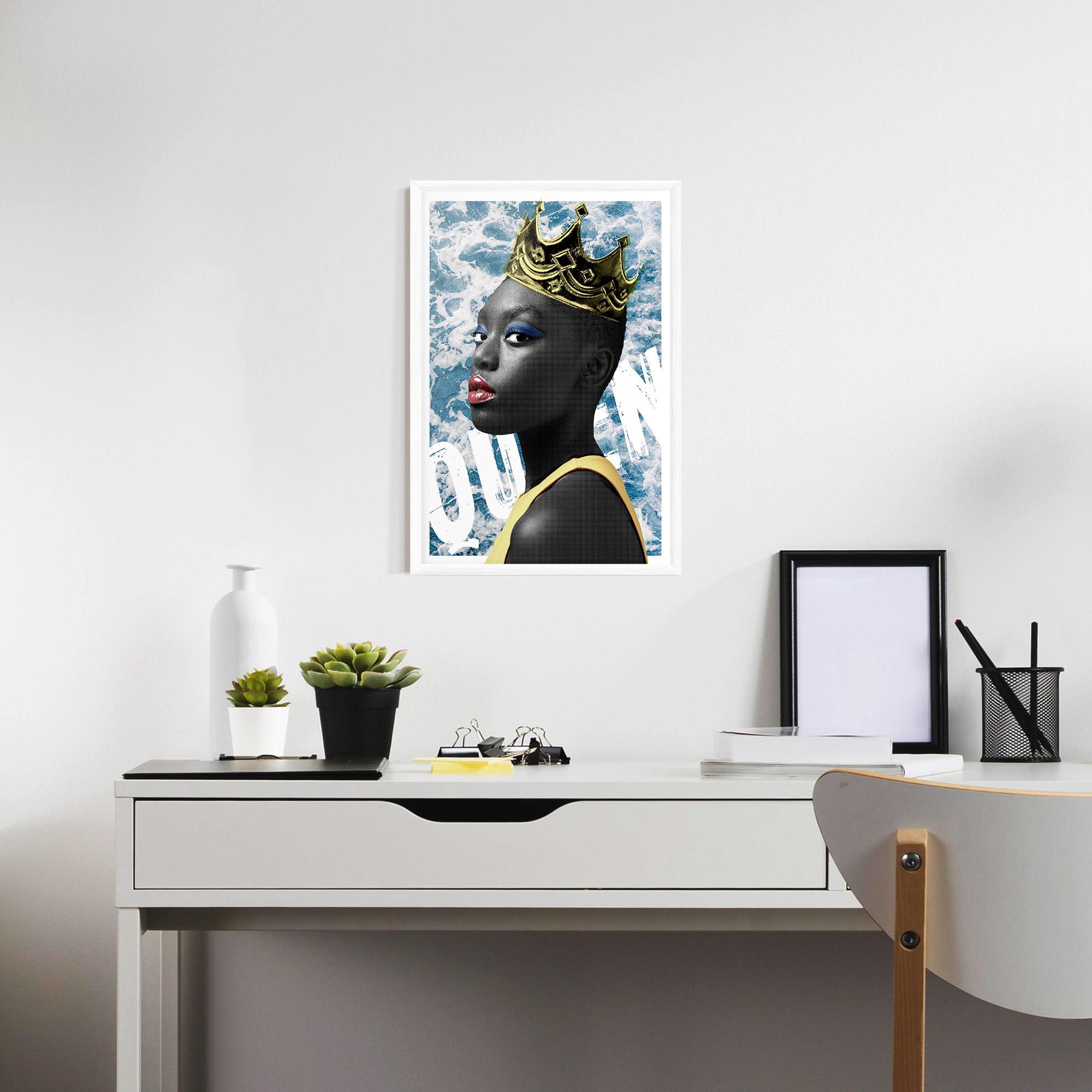 Poster Înrămat American Woman Crown mockup 7