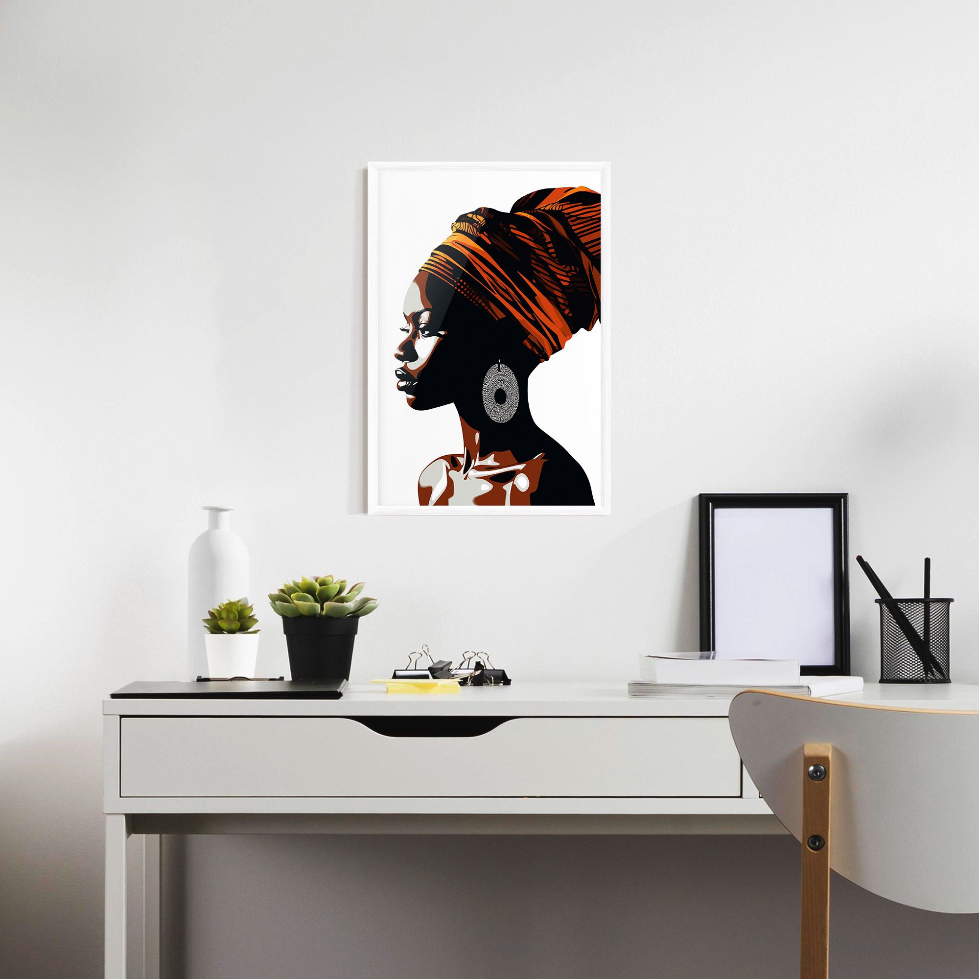 Black Pretty Woman mockup 7