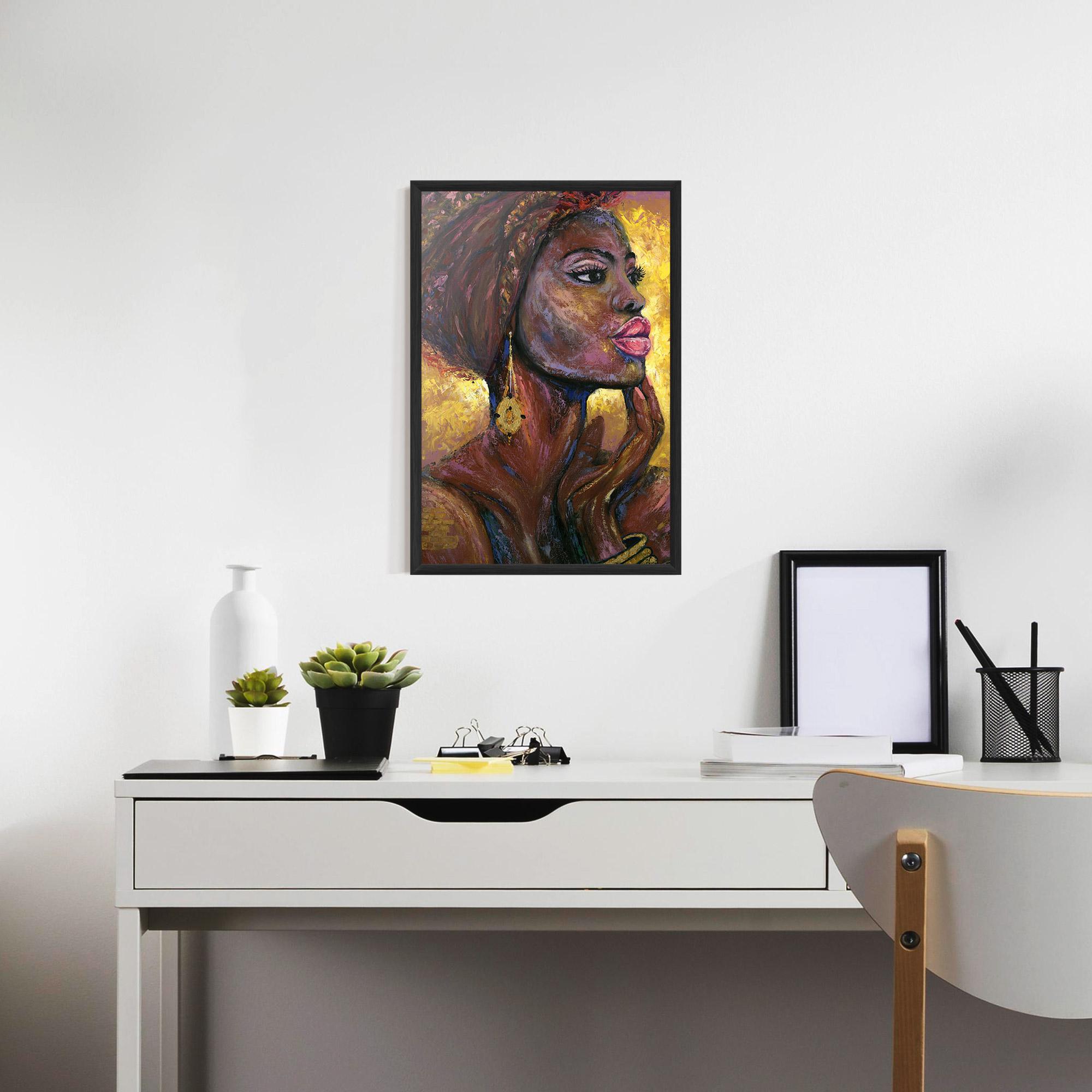 Poster Înrămat African Women mockup 7