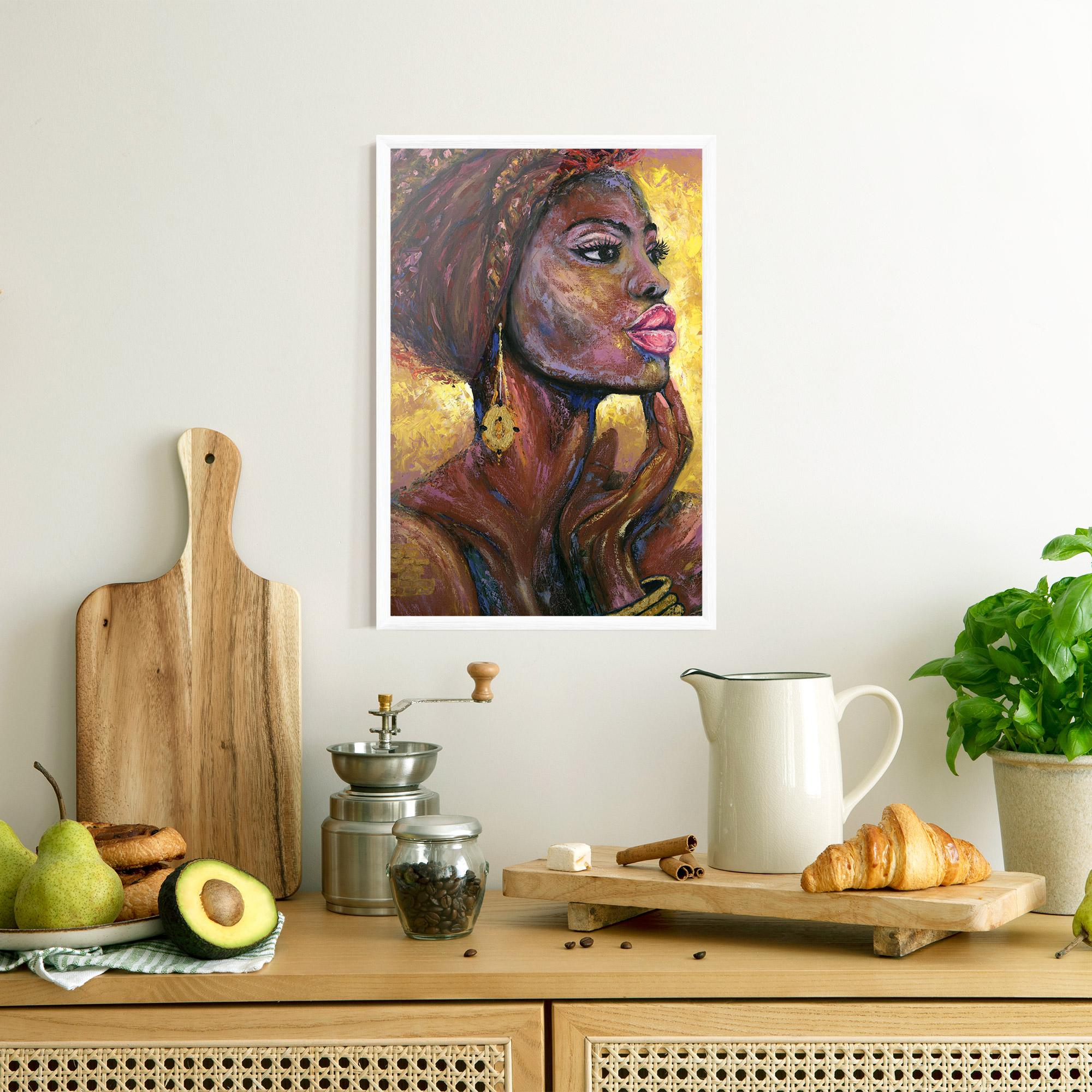 Poster Înrămat African Women mockup 8