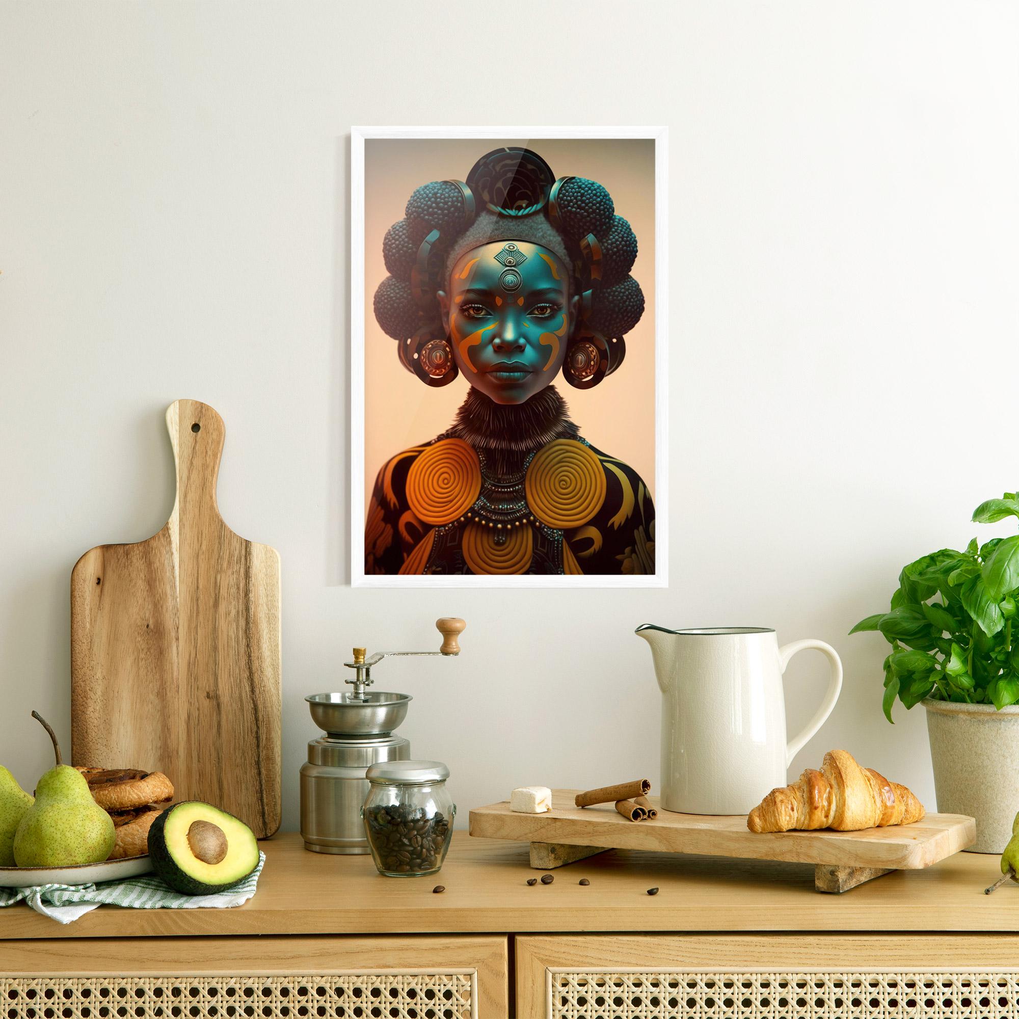 Poster Înrămat Extravagant Clothing mockup 8