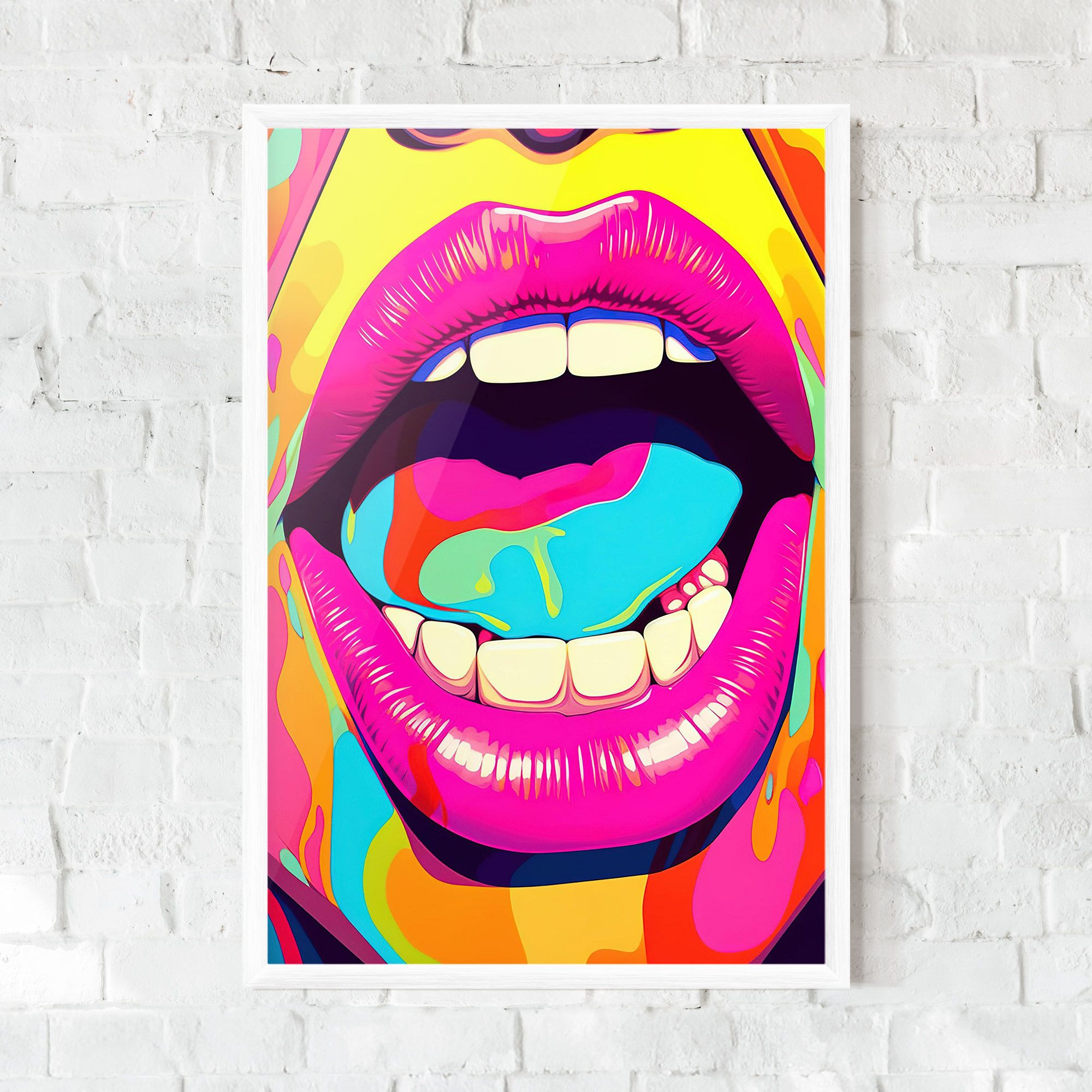 Pop Art Mouth mockup 0