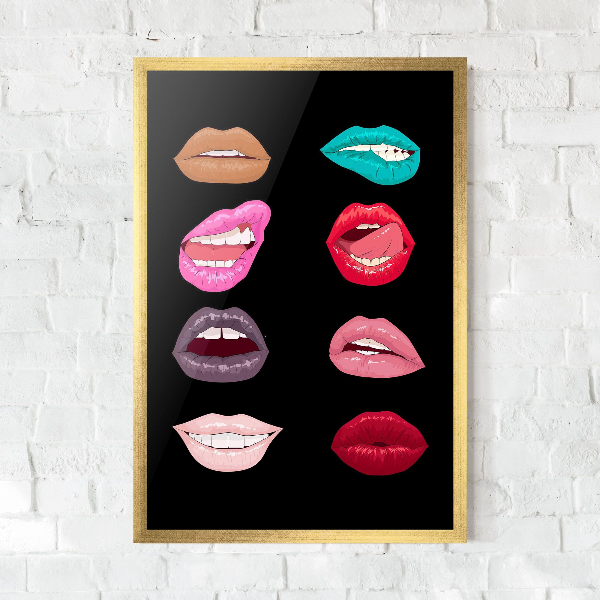 Colorful Lips mockup 0