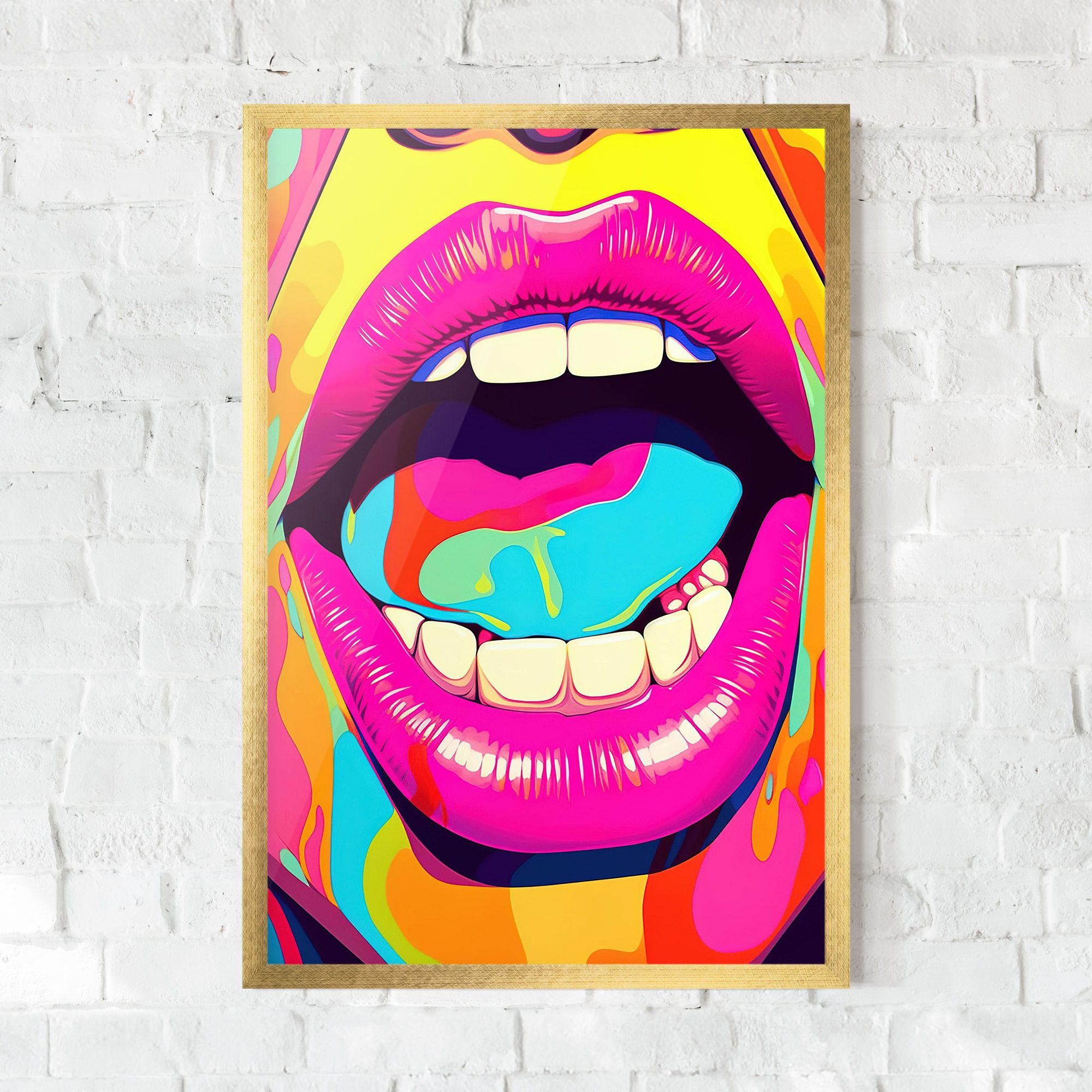 Pop Art Mouth mockup 0