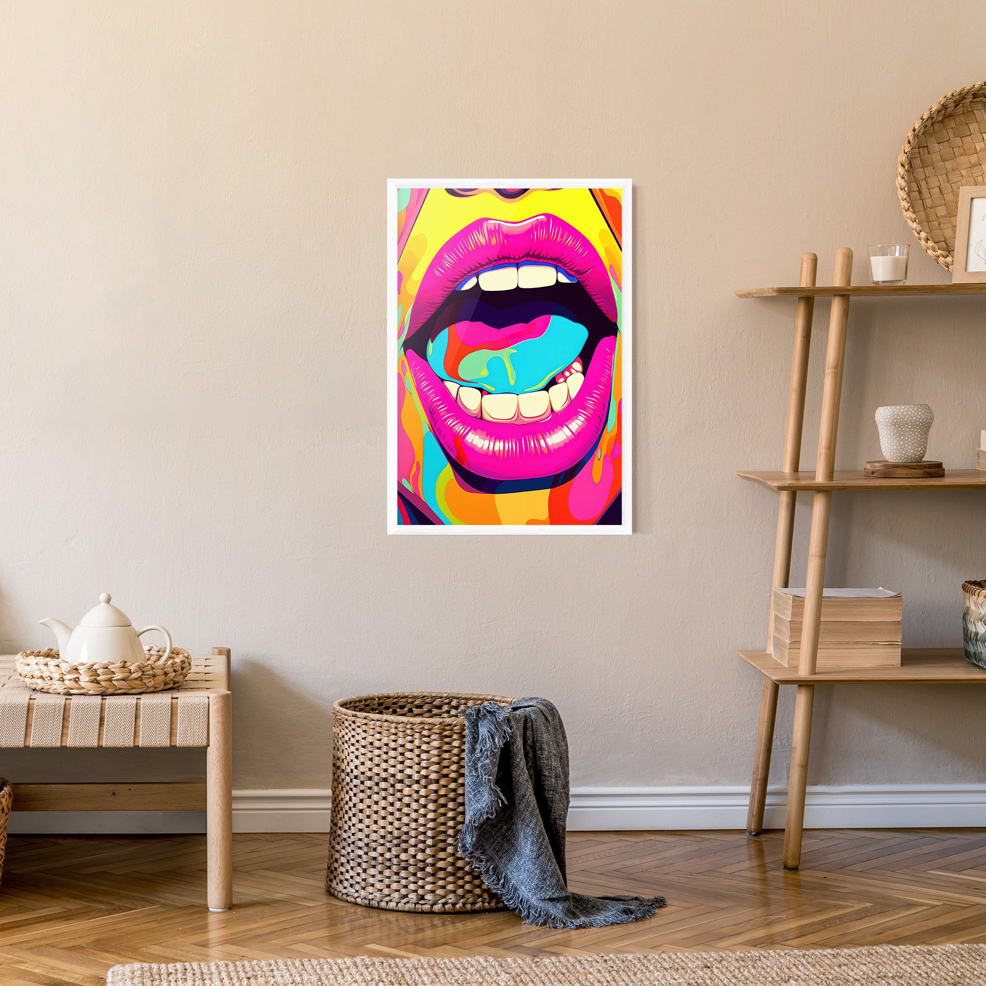 Pop Art Mouth mockup 9