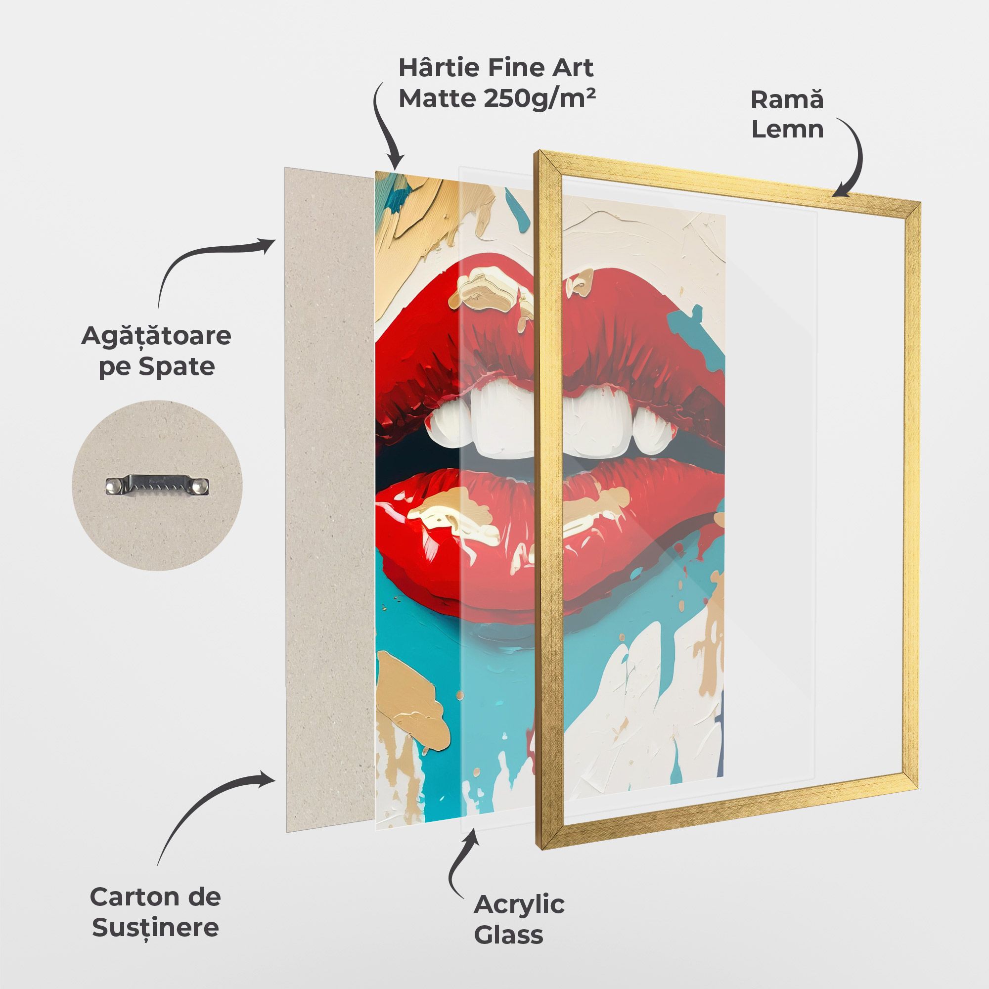 Red Gold Lips mockup 1