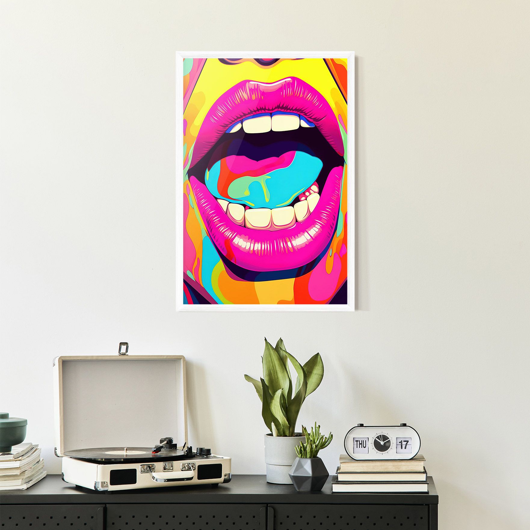 Pop Art Mouth mockup 2