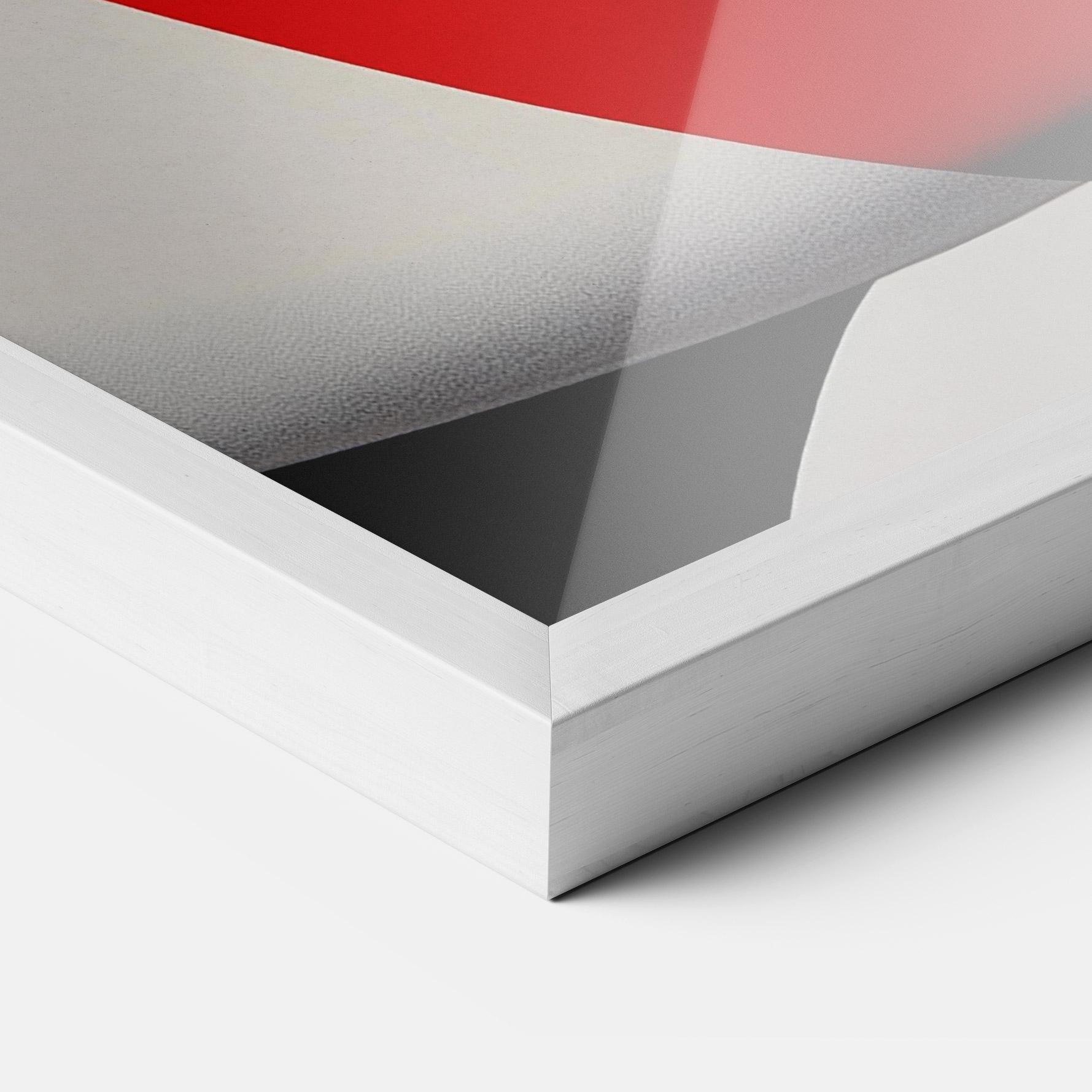 Poster Înrămat Dark Red Lips mockup 3