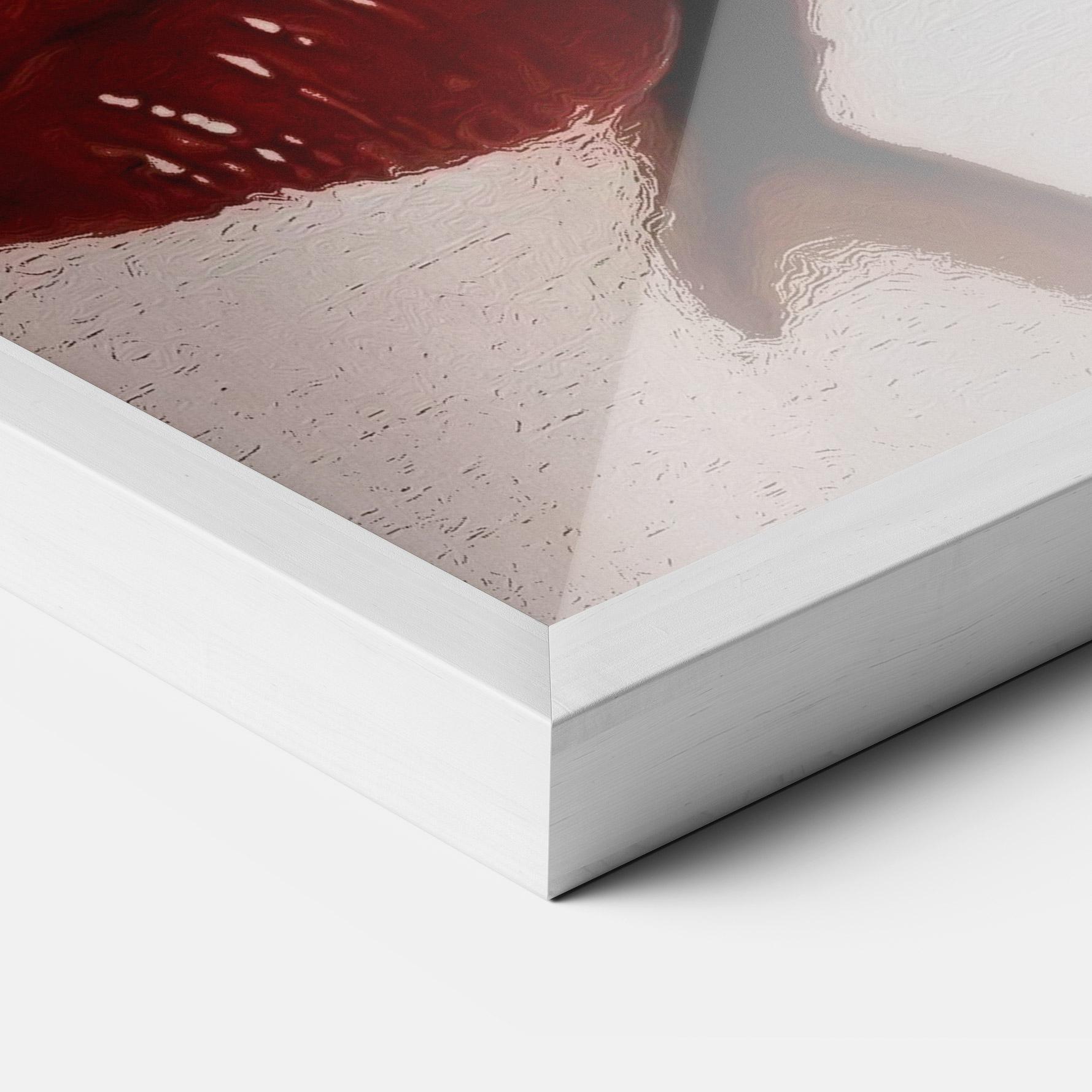 Poster Înrămat Tree Red Lips mockup 3