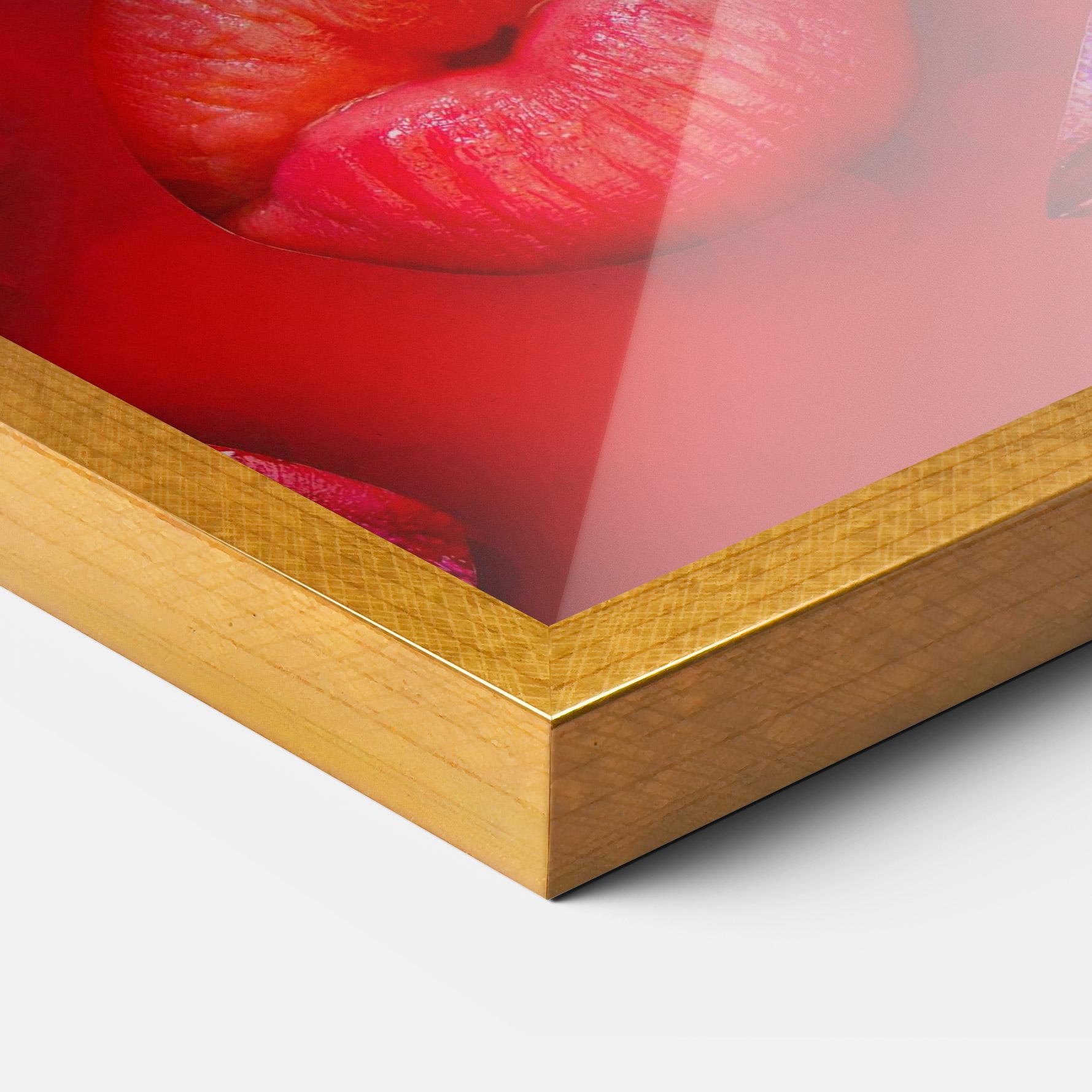 Poster Înrămat Big Tongue Collage mockup 3