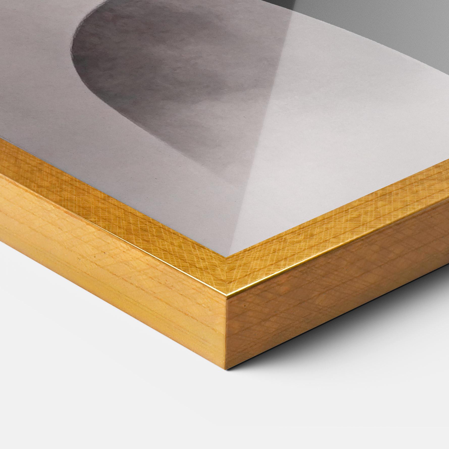 Poster Înrămat Grey Lips mockup 3