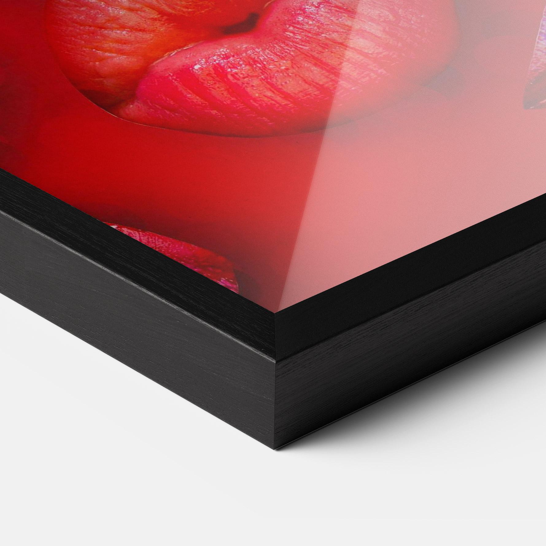 Poster Înrămat Big Tongue Collage mockup 3