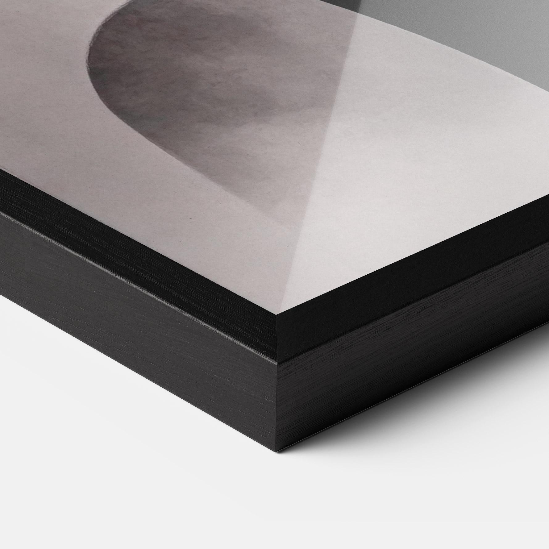 Poster Înrămat Grey Lips mockup 3