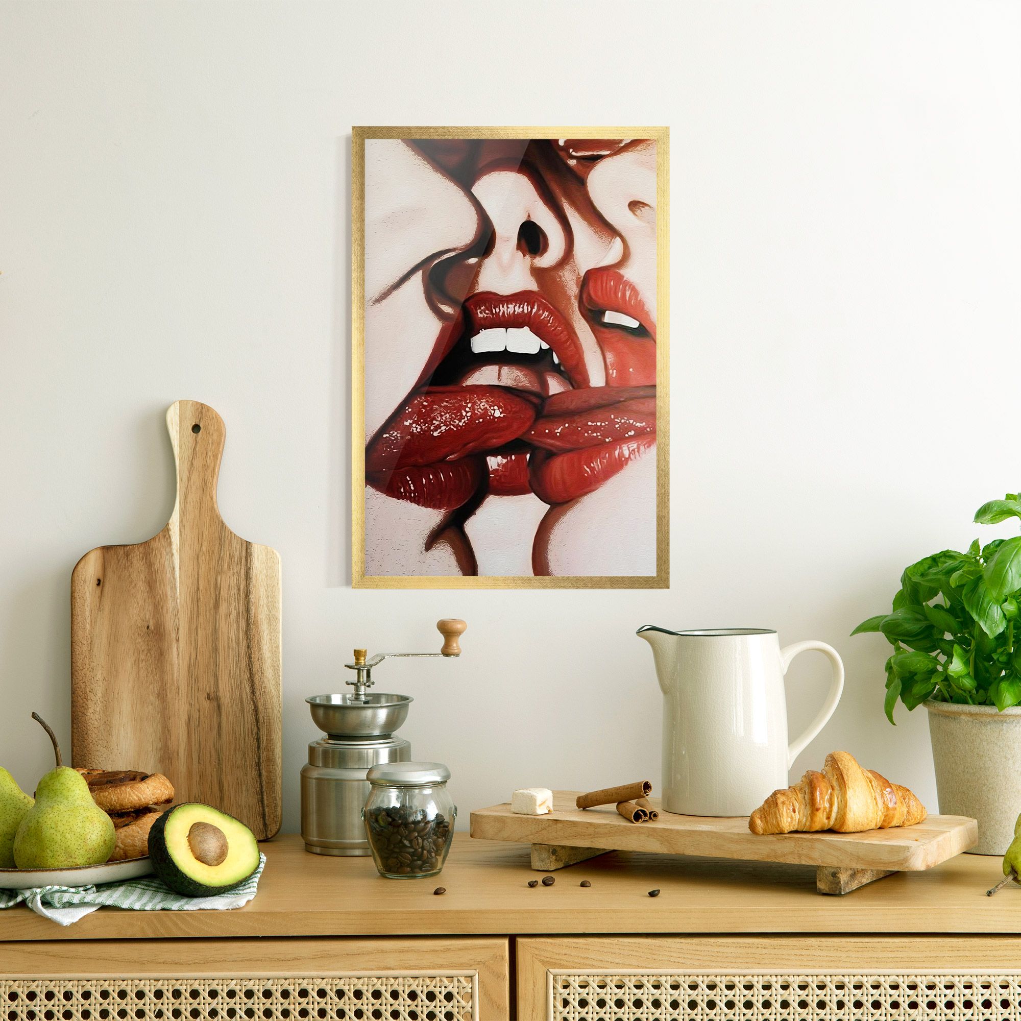 Tree Red Lips mockup 8