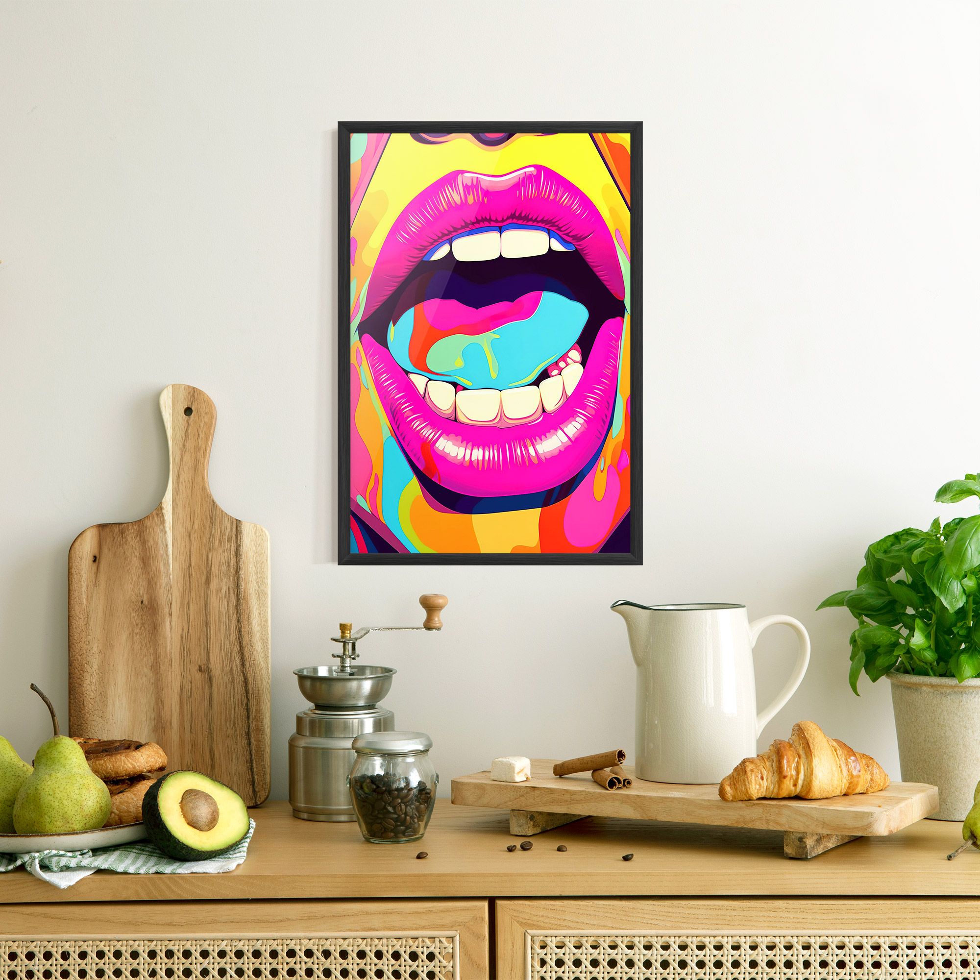 Pop Art Mouth mockup 8