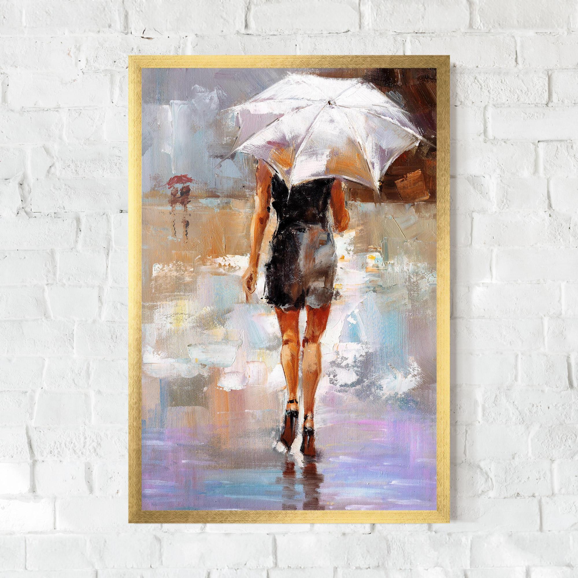 Poster Înrămat Fashion Lady mockup 0