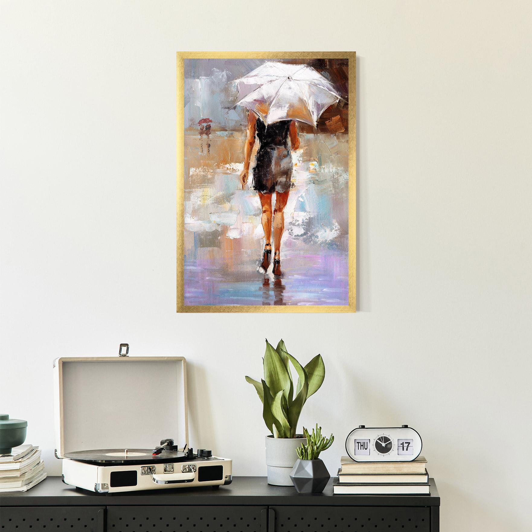 Poster Înrămat Fashion Lady mockup 2