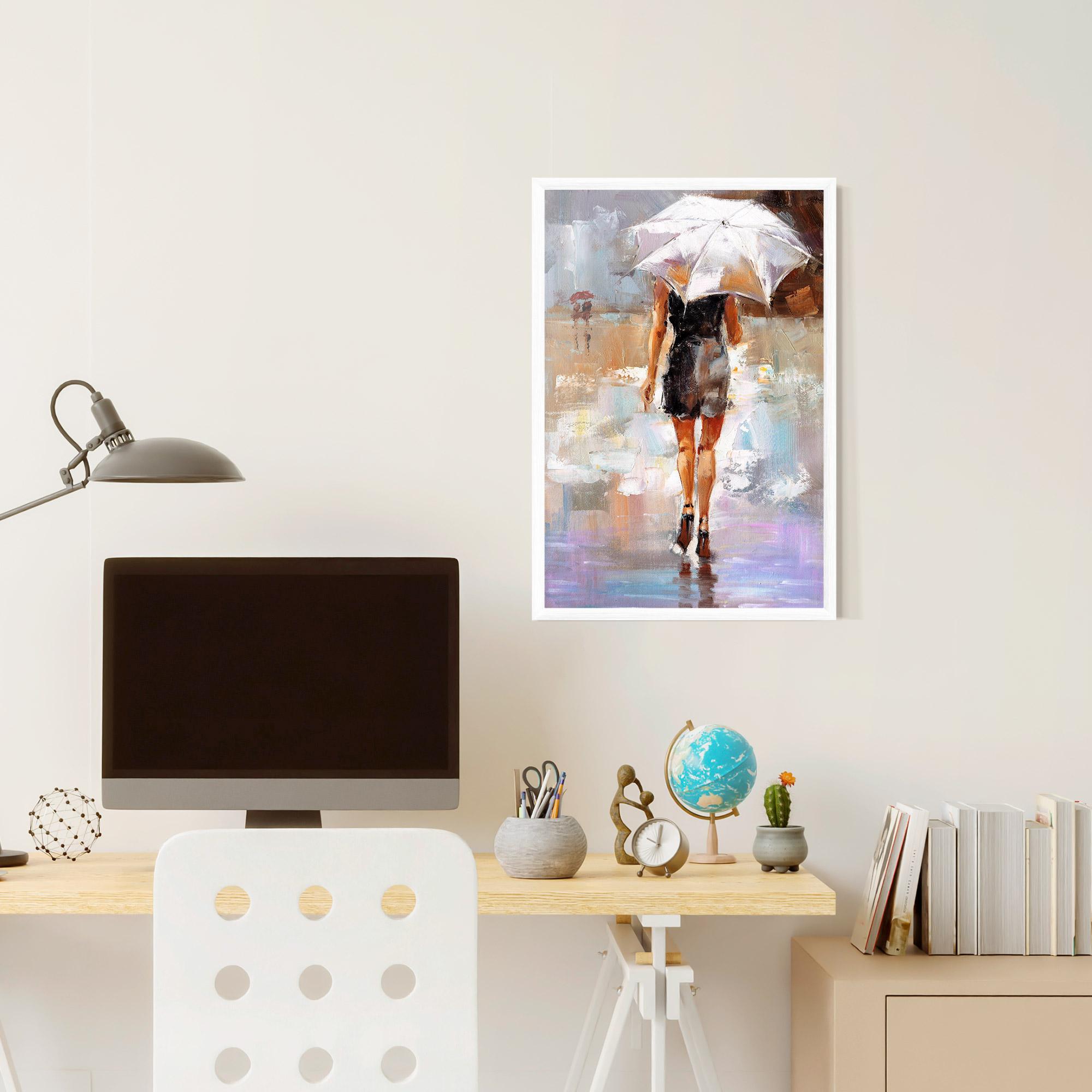 Poster Înrămat Fashion Lady mockup 6