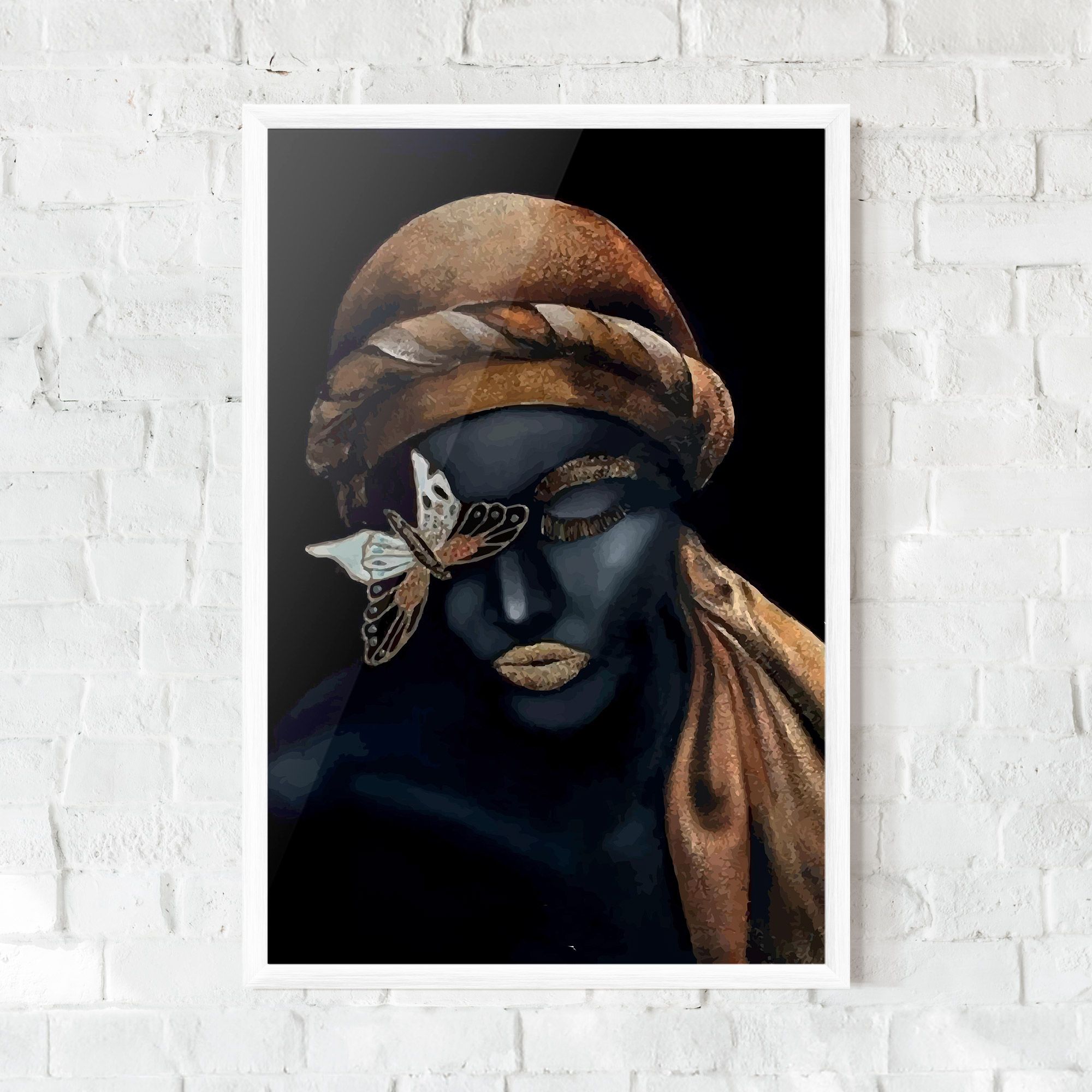 Butterfly Lady mockup 0