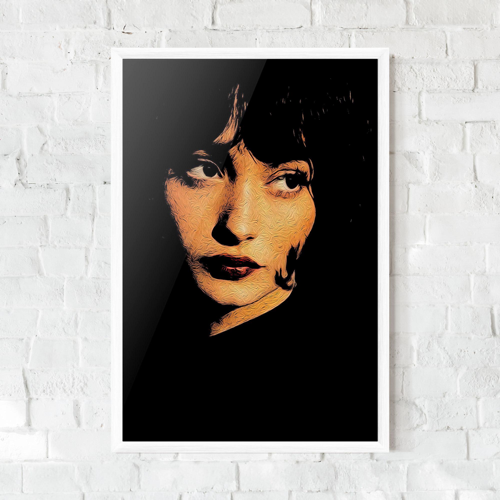 Poster Înrămat Light Portrait mockup 0