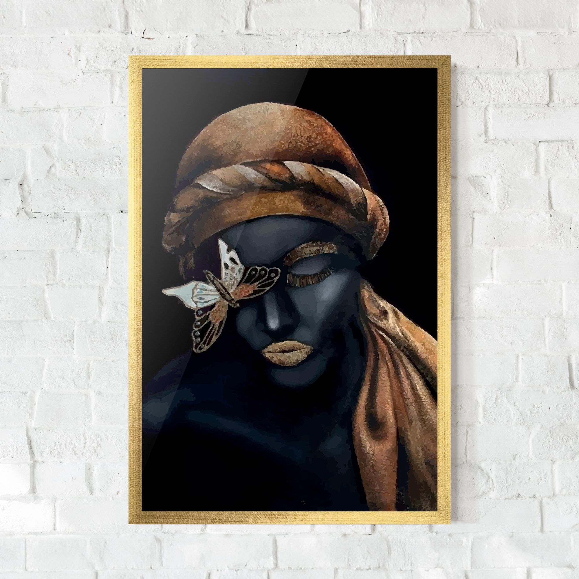 Butterfly Lady mockup 0