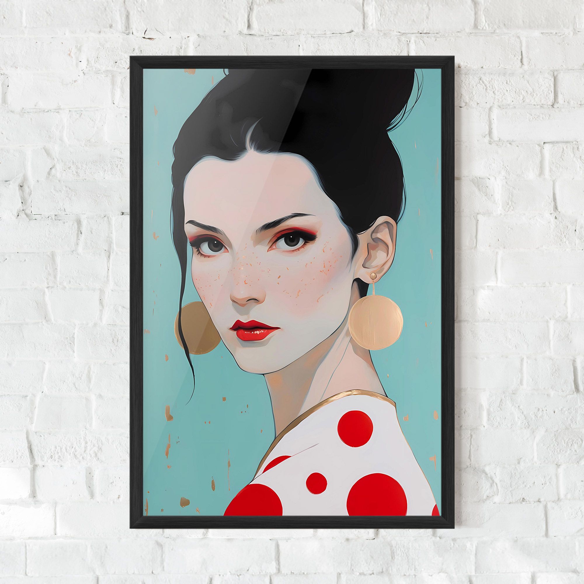 Asian Style Portrait mockup 0