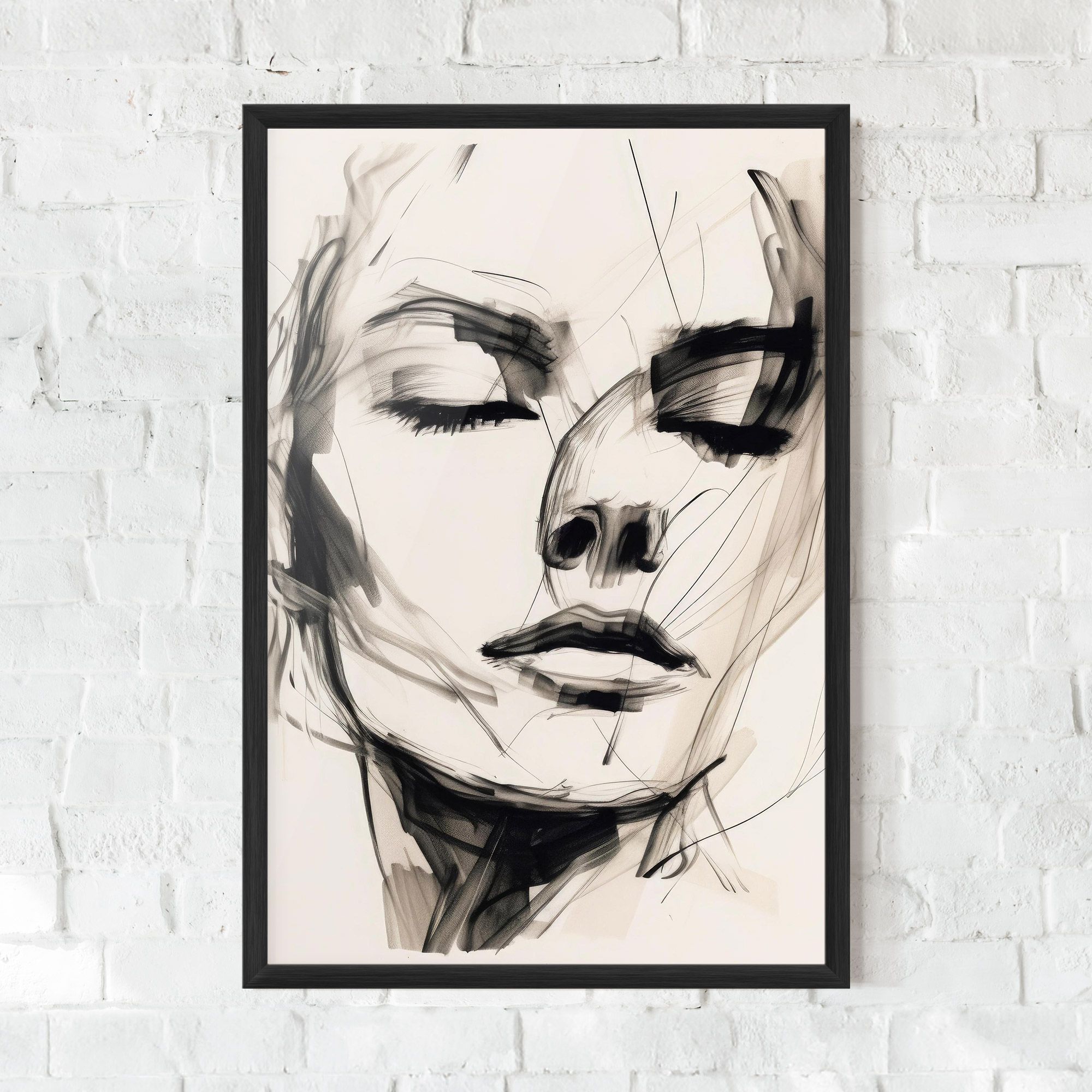 Continuous Line Woman mockup 0