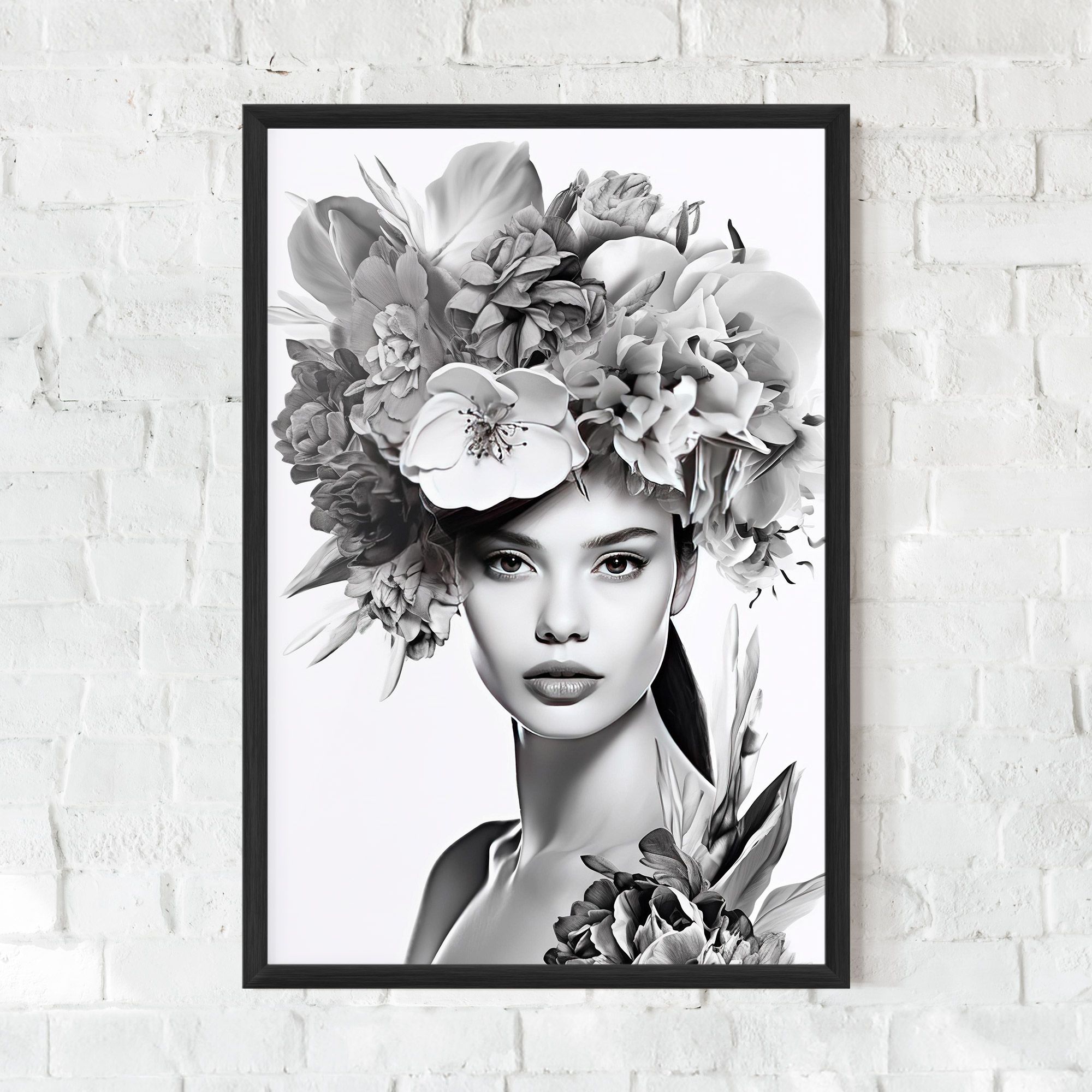 Flower Crown Woman mockup 0