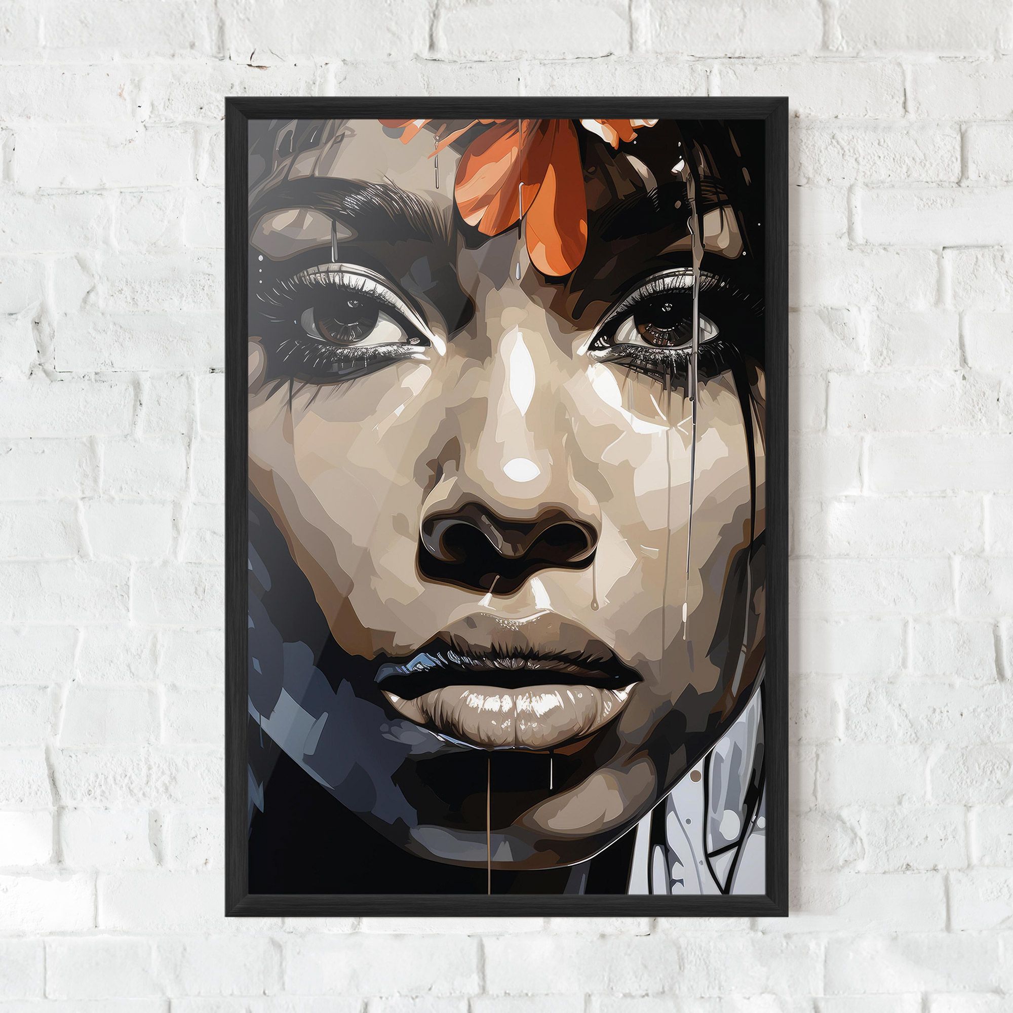 Pretty Girl Portrait mockup 0