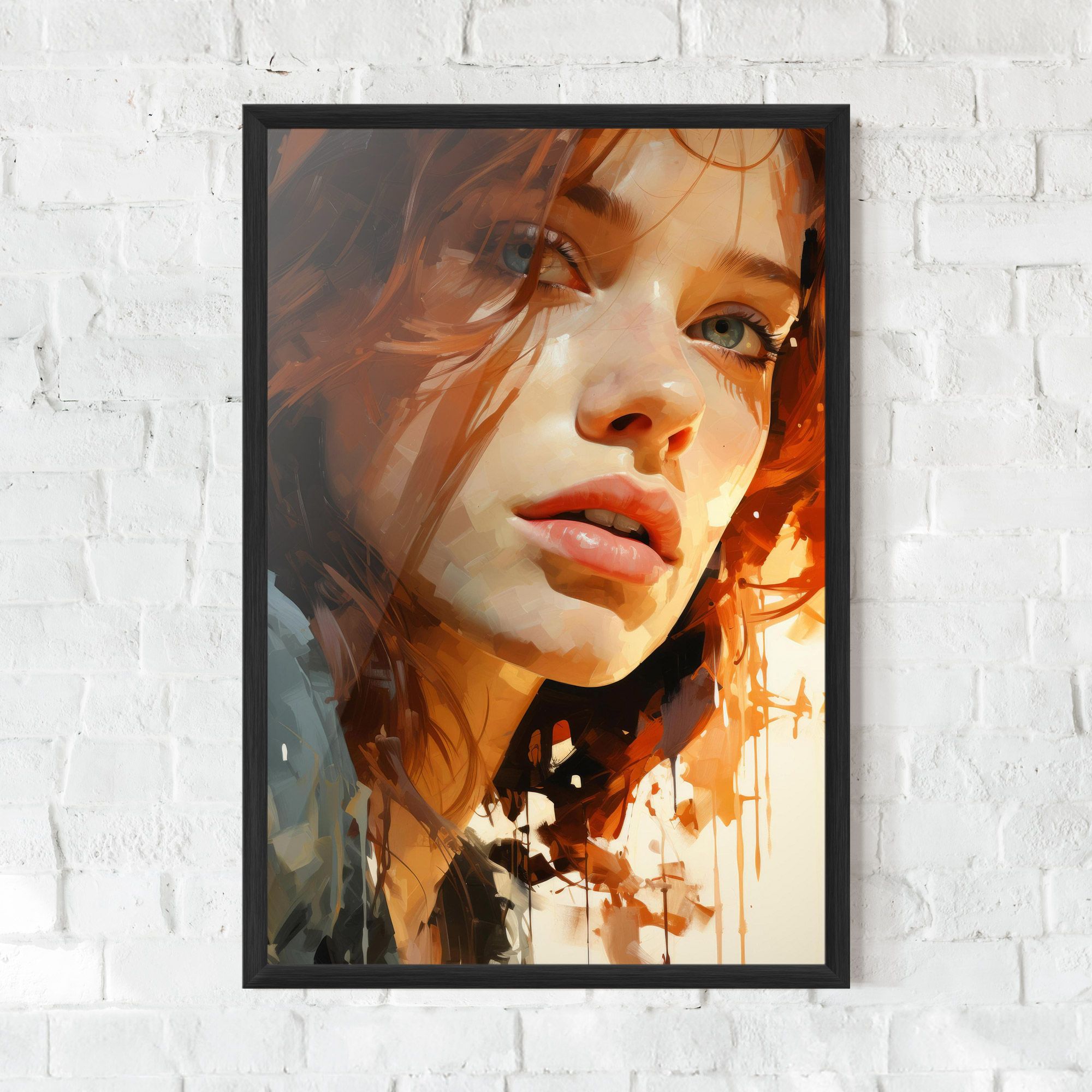 Pretty Woman Portrait mockup 0