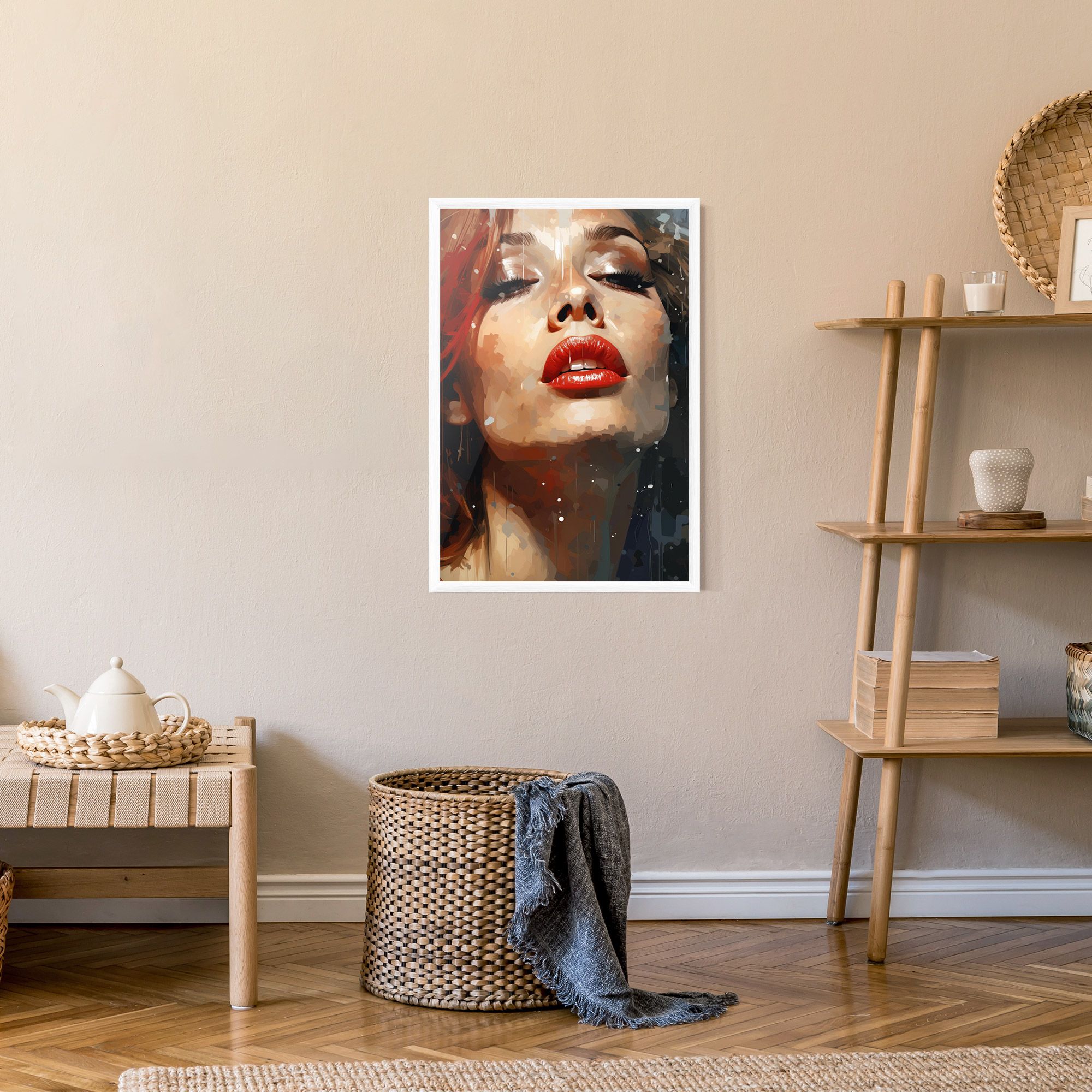 Close Up Look Portrait mockup 9