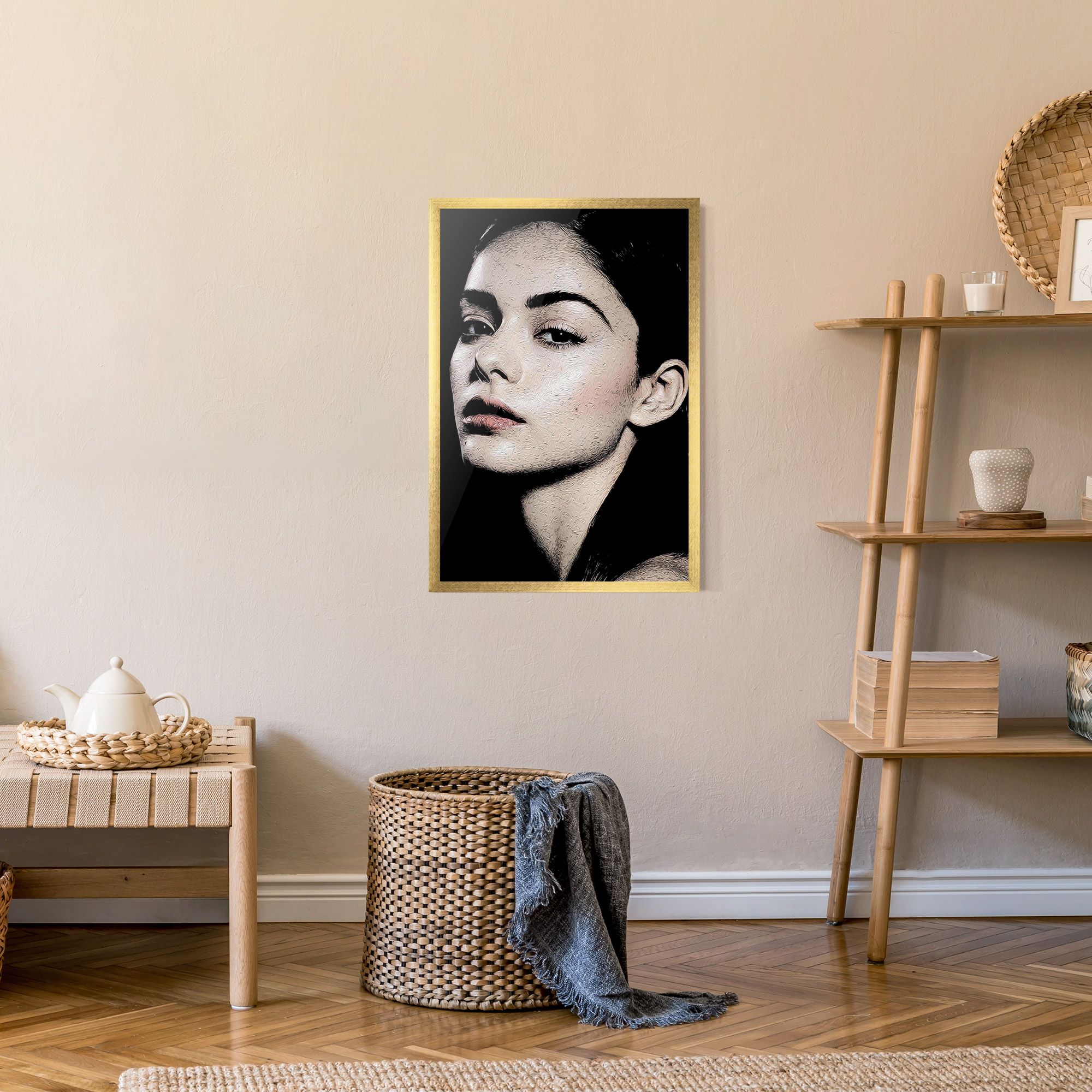 Pretty Portrait Girl mockup 9