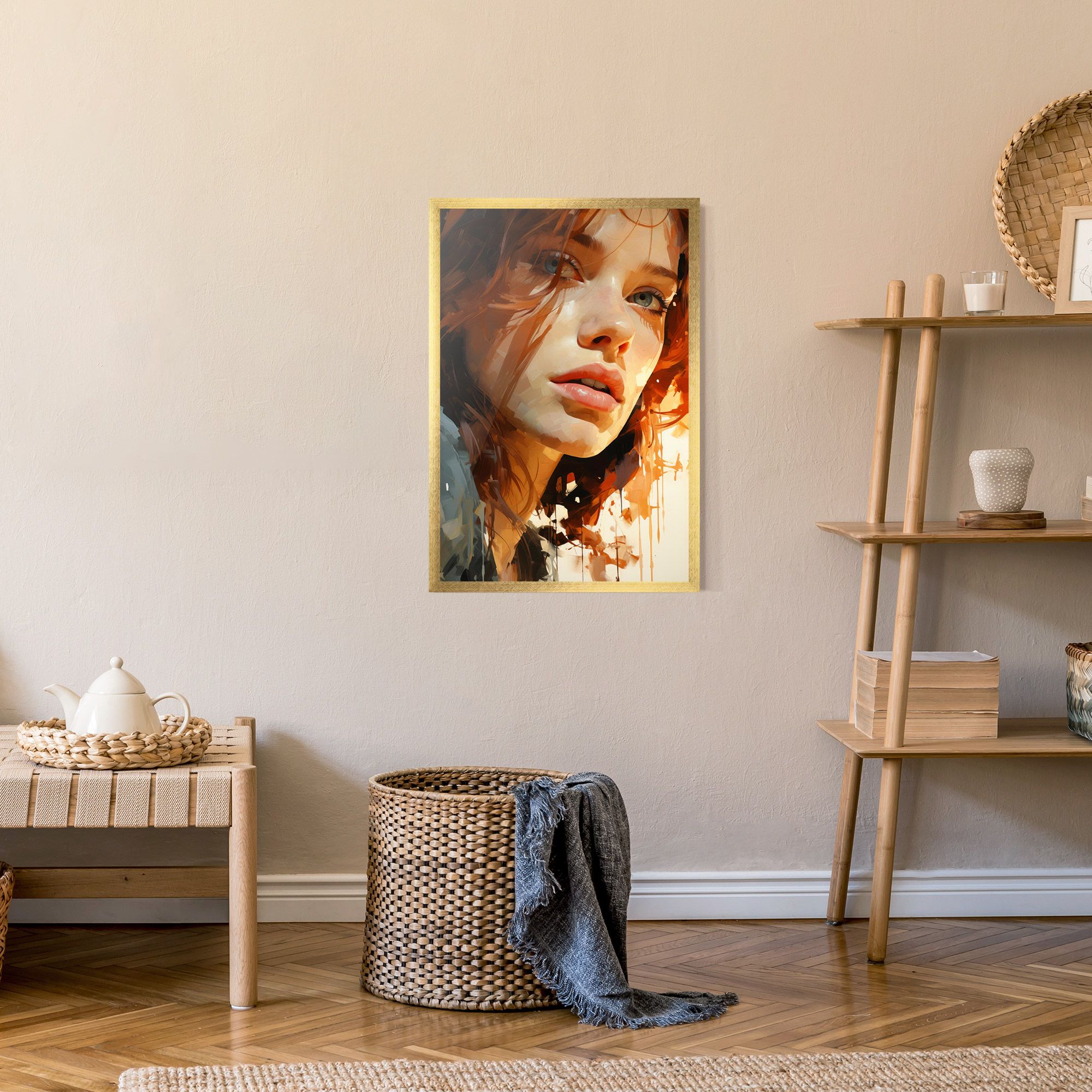 Pretty Woman Portrait mockup 9