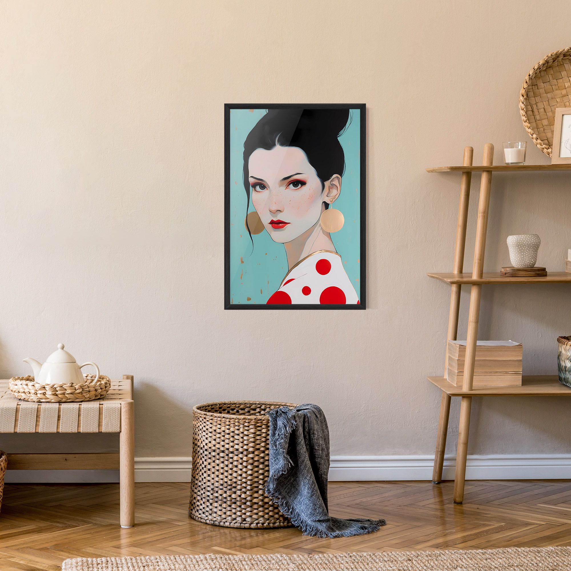 Asian Style Portrait mockup 9