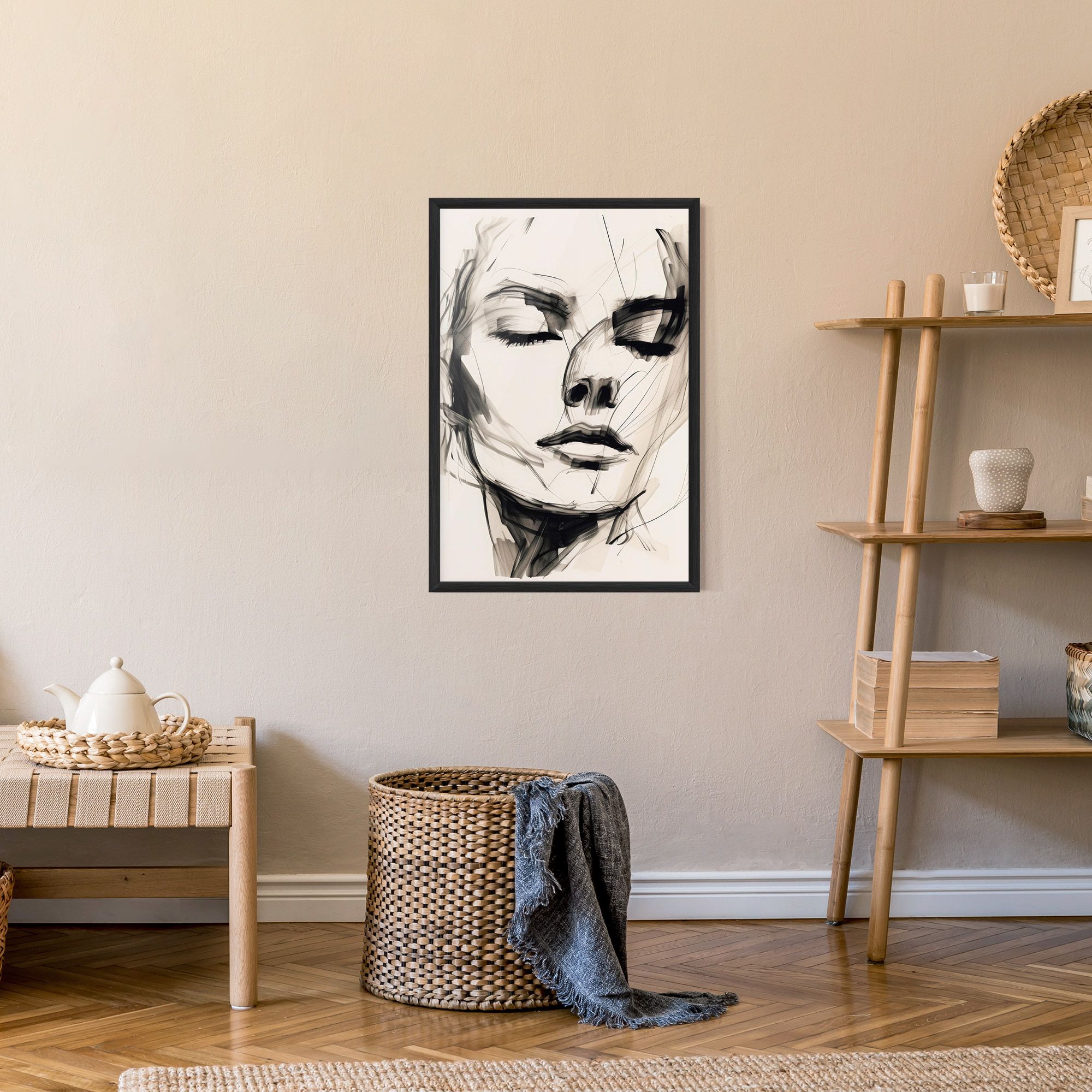 Continuous Line Woman mockup 9