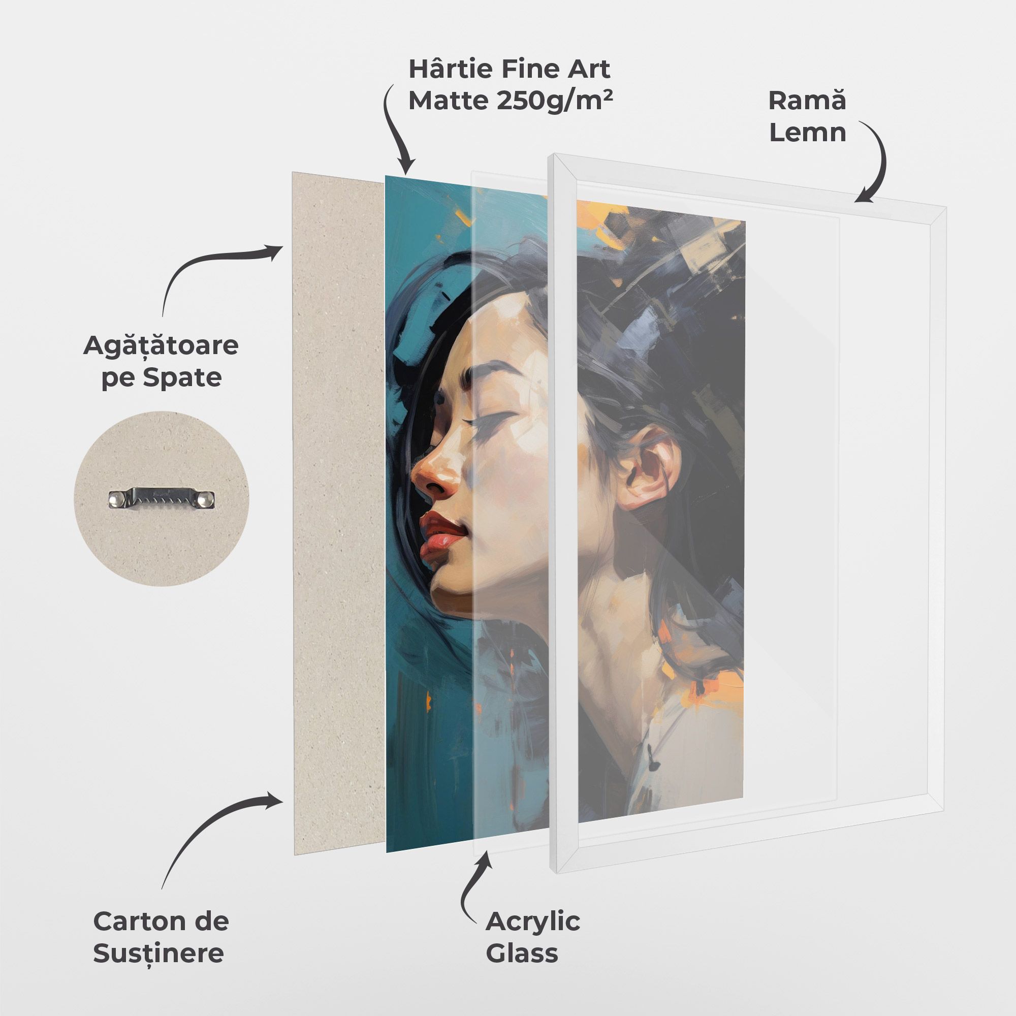 Acrylic Asian Portrait mockup 1