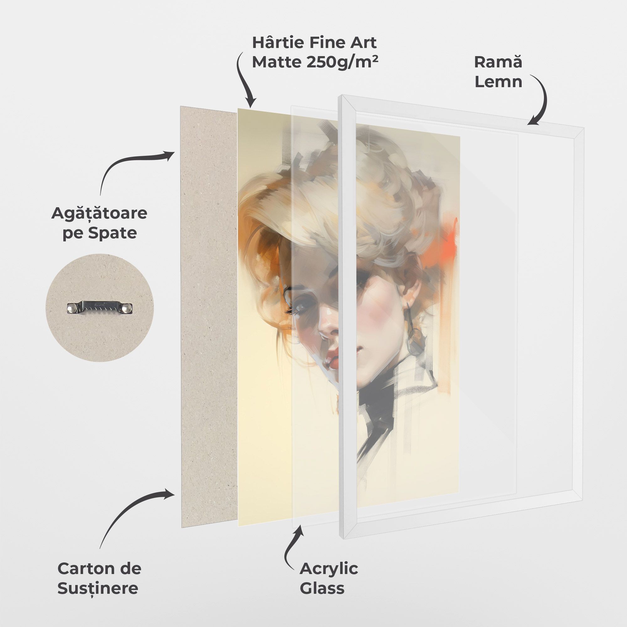 Rockabilly Blonde Girl mockup 1