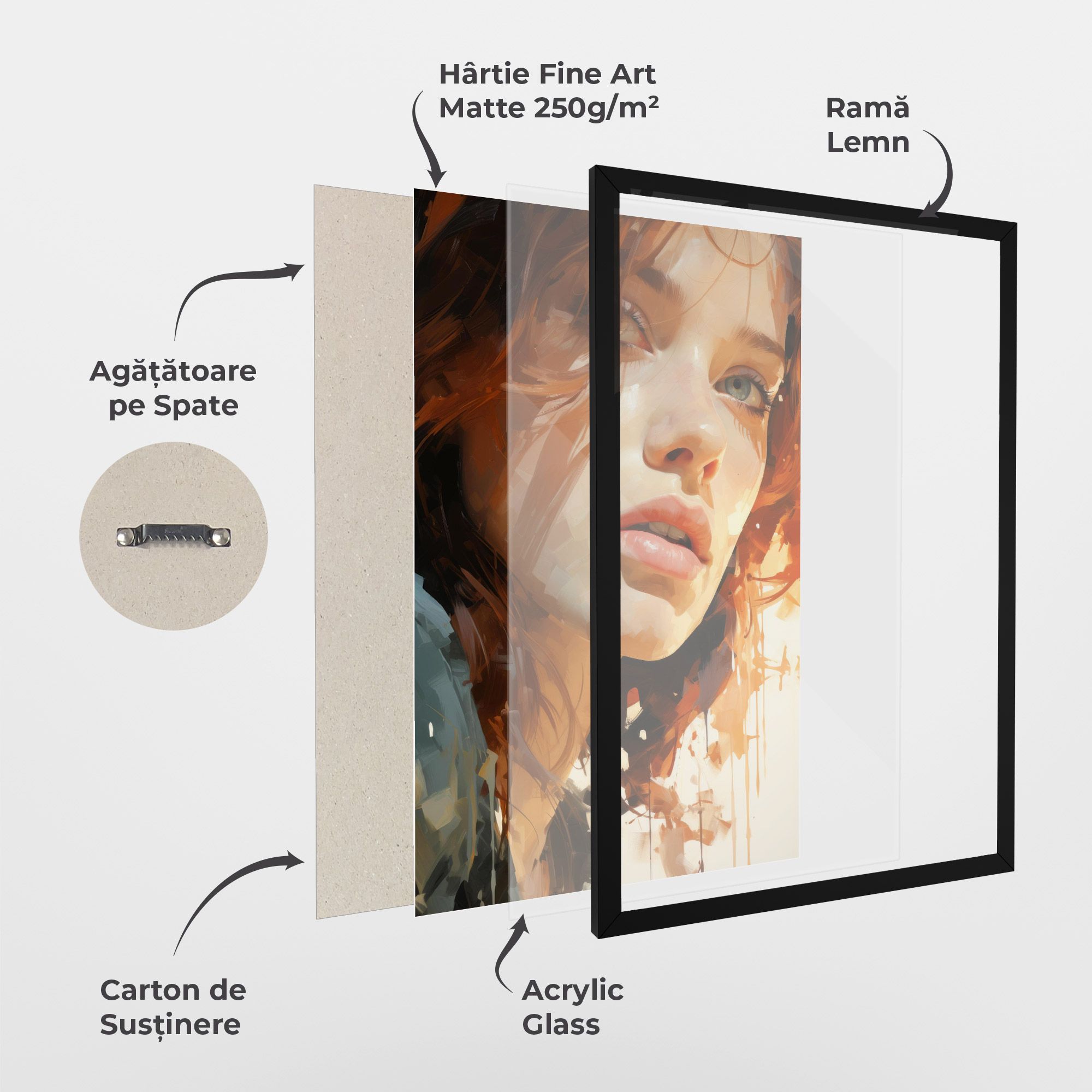 Pretty Woman Portrait mockup 1