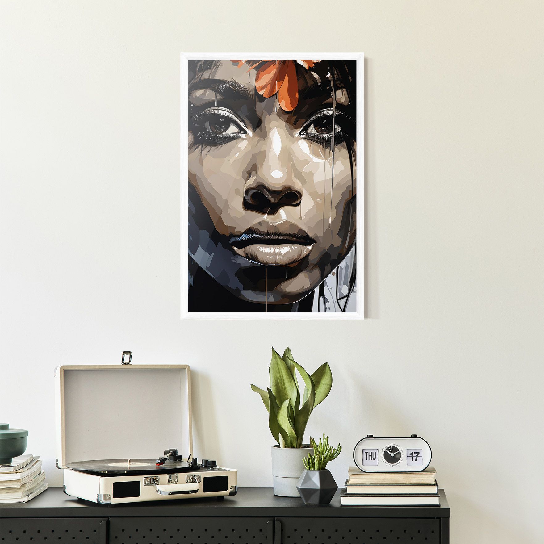 Pretty Girl Portrait mockup 2